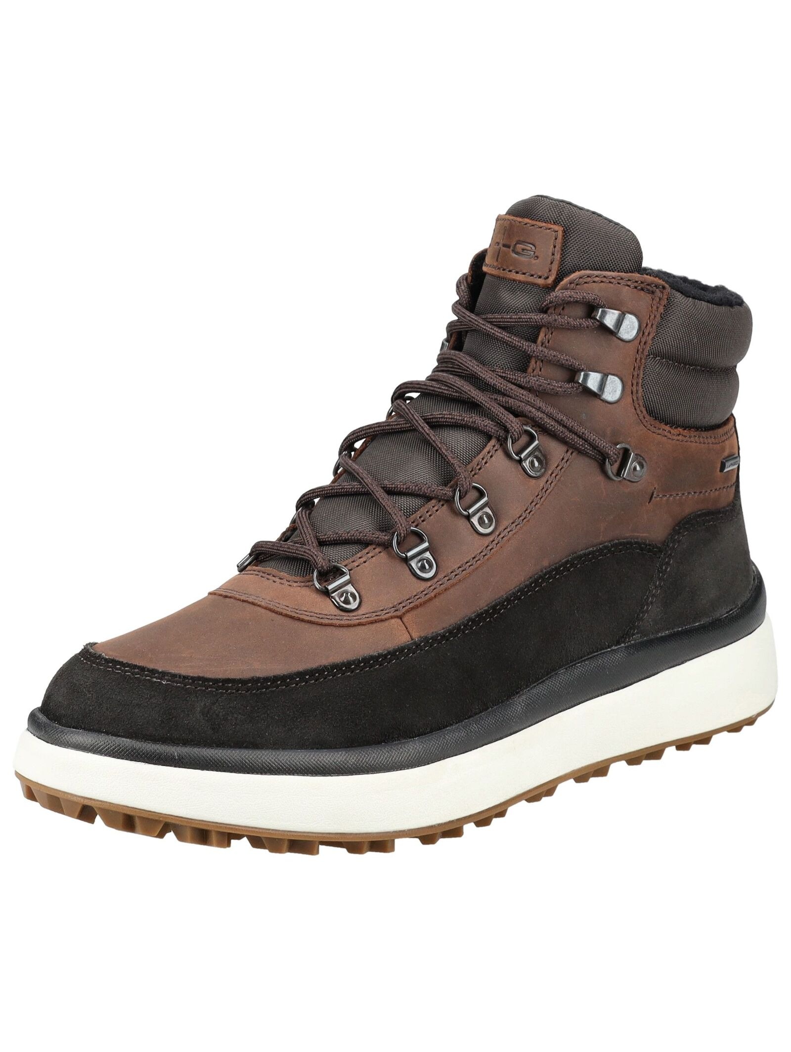 Geox Schnürstiefelette "Geox Stiefelette Veloursleder/Textil" günstig online kaufen
