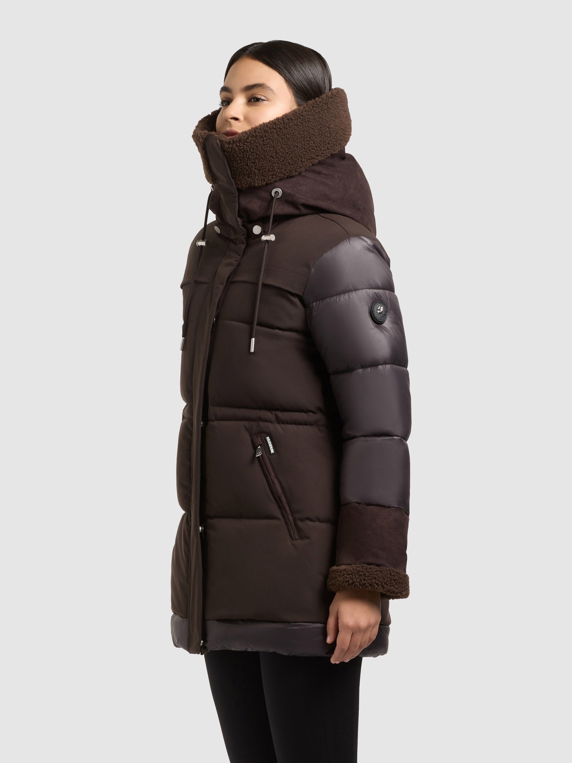 khujo Steppjacke »FRANNI« mit Kapuze