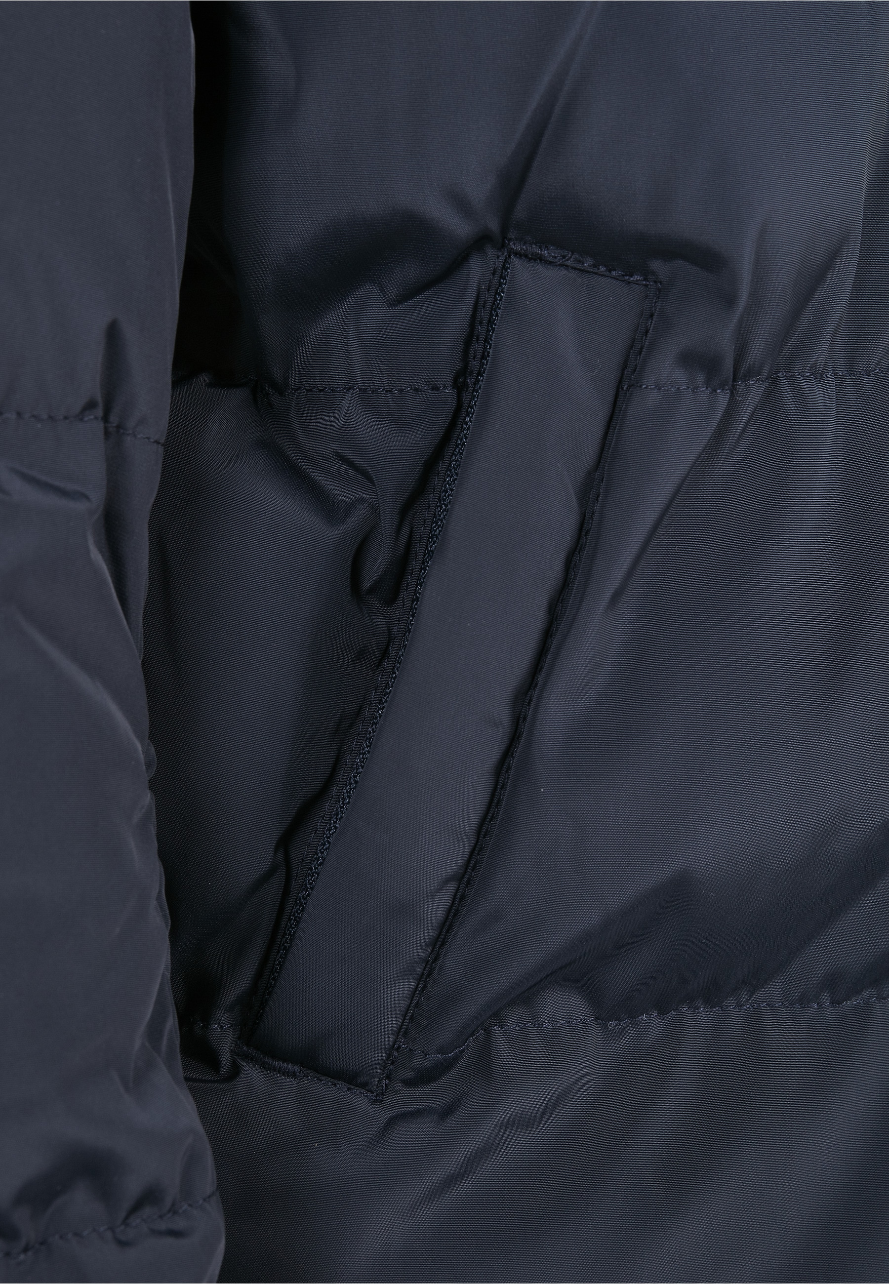 URBAN CLASSICS Winterjacke »Urban Classics Herren Boys Hooded Puffer Jacket« 1 Stk. tlg. mit Kapuze