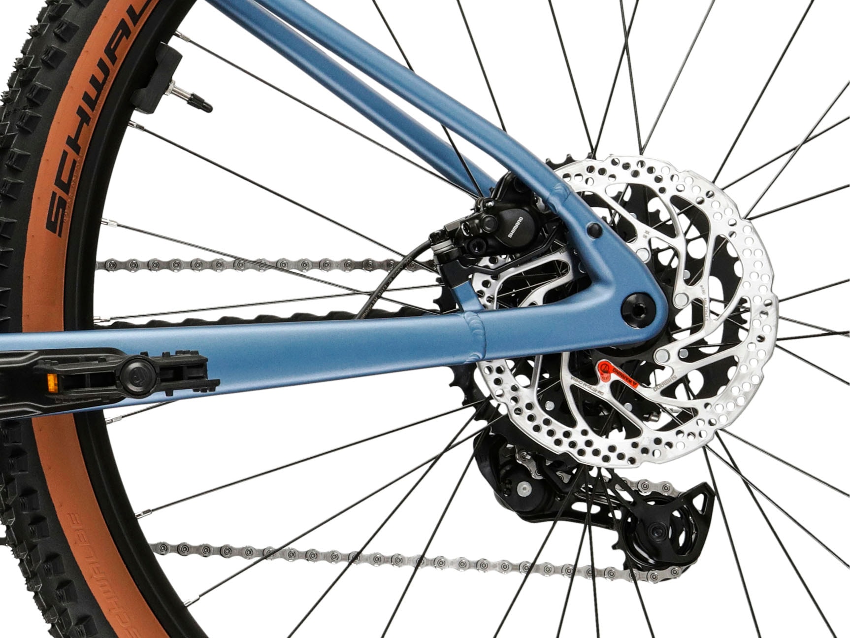 Kross »Influx Hybrid 2.0 16,7Ah / 600 Wh 29 Zoll blau 9 Gänge 2026« 9 Gang Shimano CUES U4000 Schaltwerk Kettenschaltung Mittelmotor 250 W