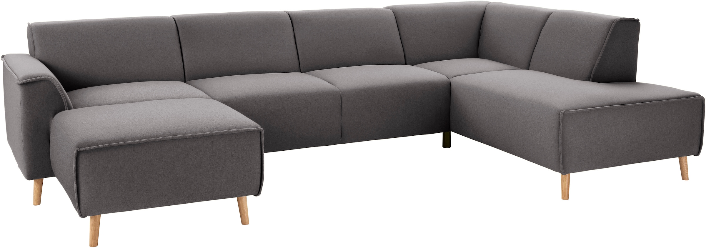 Home affaire Wohnlandschaft "Janek Scandic Design, elegant und zeitlos U-Fo günstig online kaufen