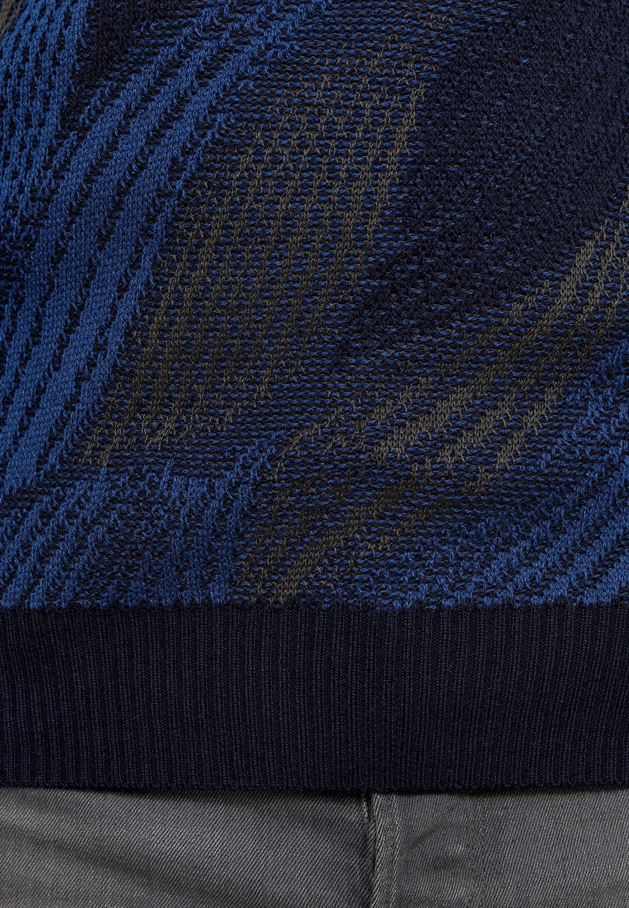 Rusty Neal Strickpullover, im angesagten Wellen-Design