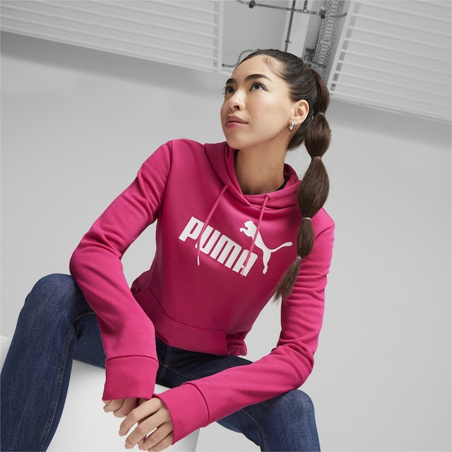 PUMA Sweatshirt »Essentials Big Logo Damen Hoodie« für kaufen | BAUR