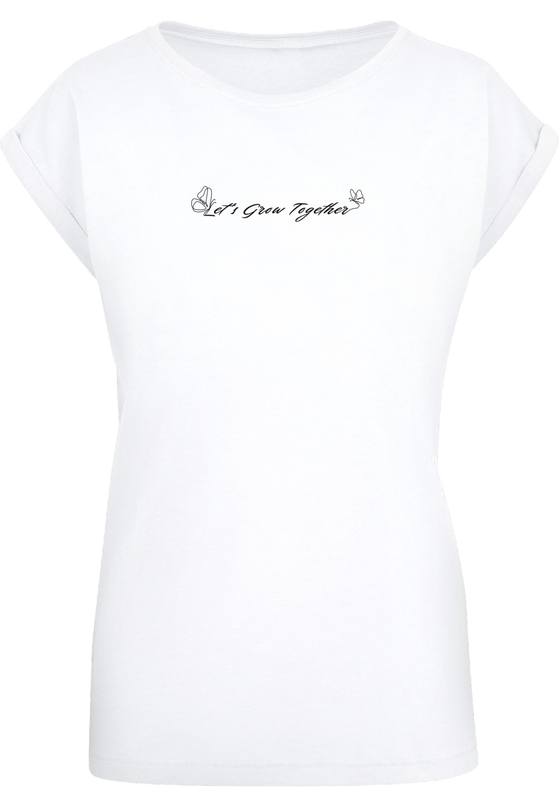 Merchcode T-Shirt "Merchcode Ladies Lets Grow Together Tee" 1 Stk. günstig online kaufen