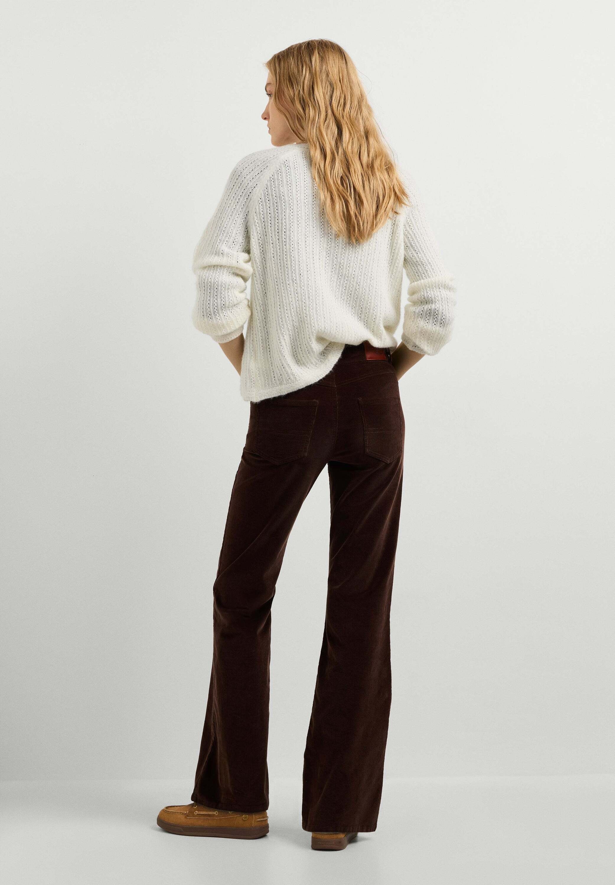 Pepe Jeans Funktionshose »trousers HIGH WAIST FLARE WILLA CORDUROY«