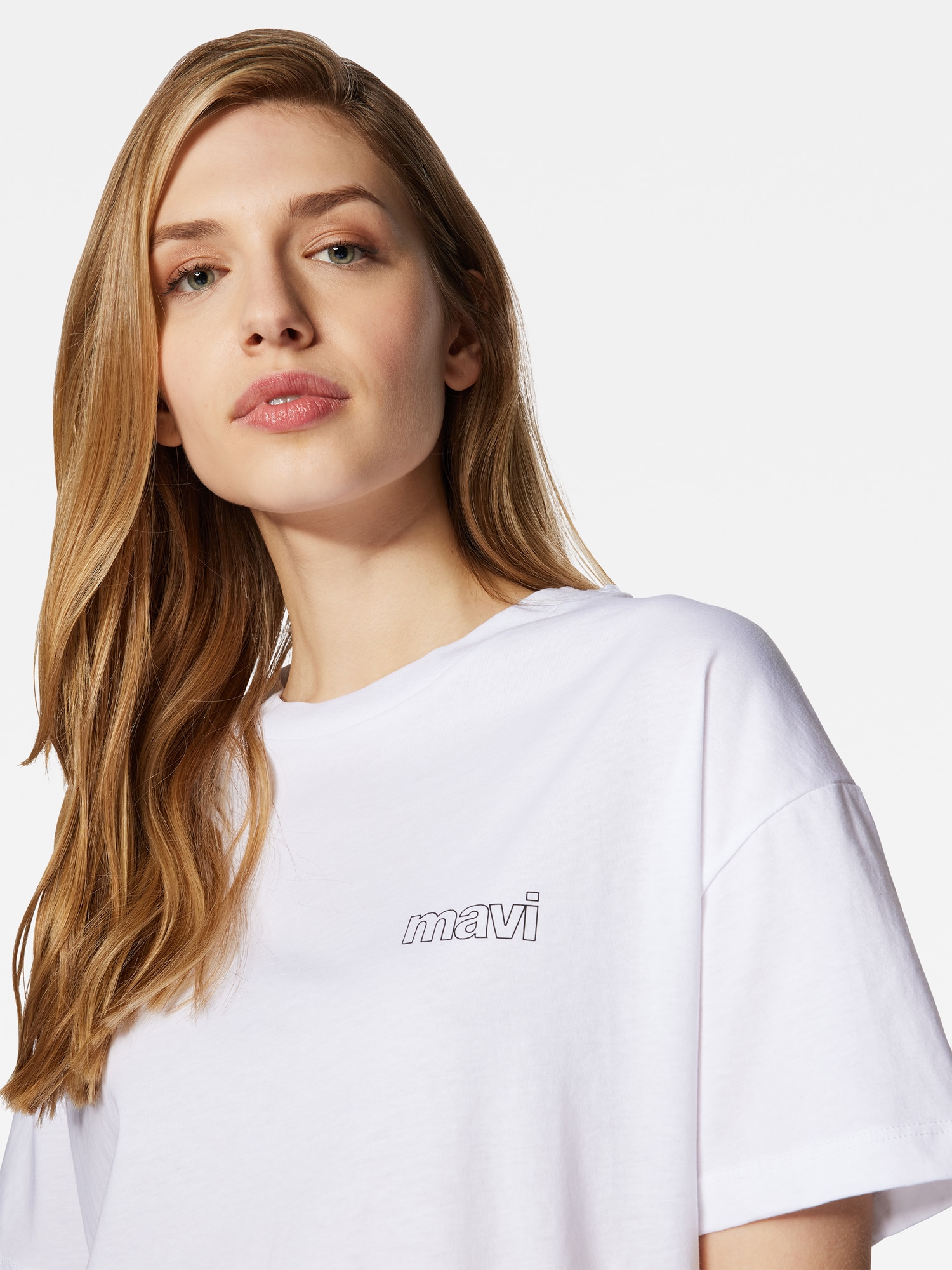 Mavi Rundhalsshirt »SHORT SLEEVE TEE«, Basic T-Shirt