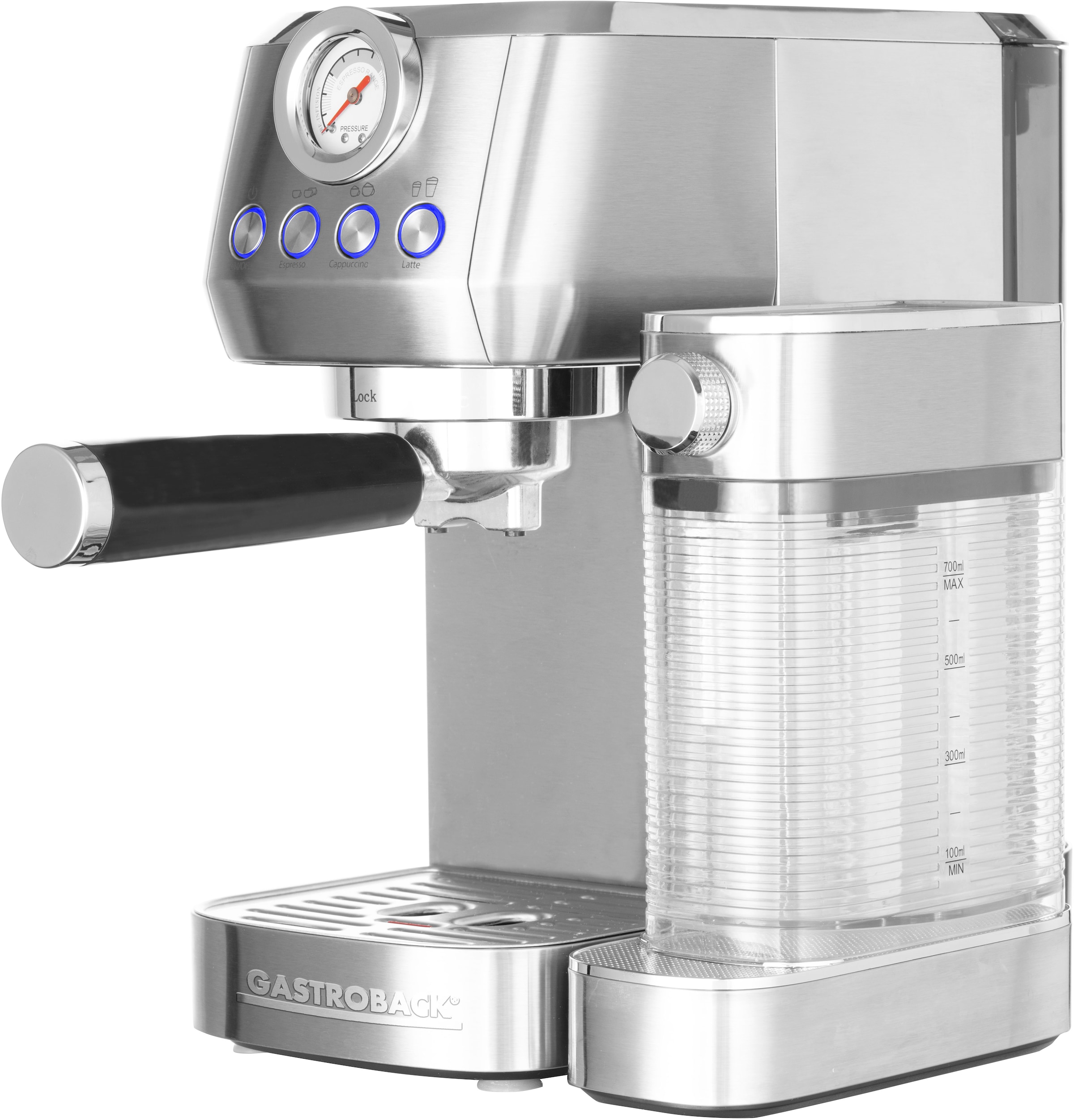 Espressomaschine »42722 DESIGN ESPRESSO PICCOLO PRO M«, mit integriertem,...