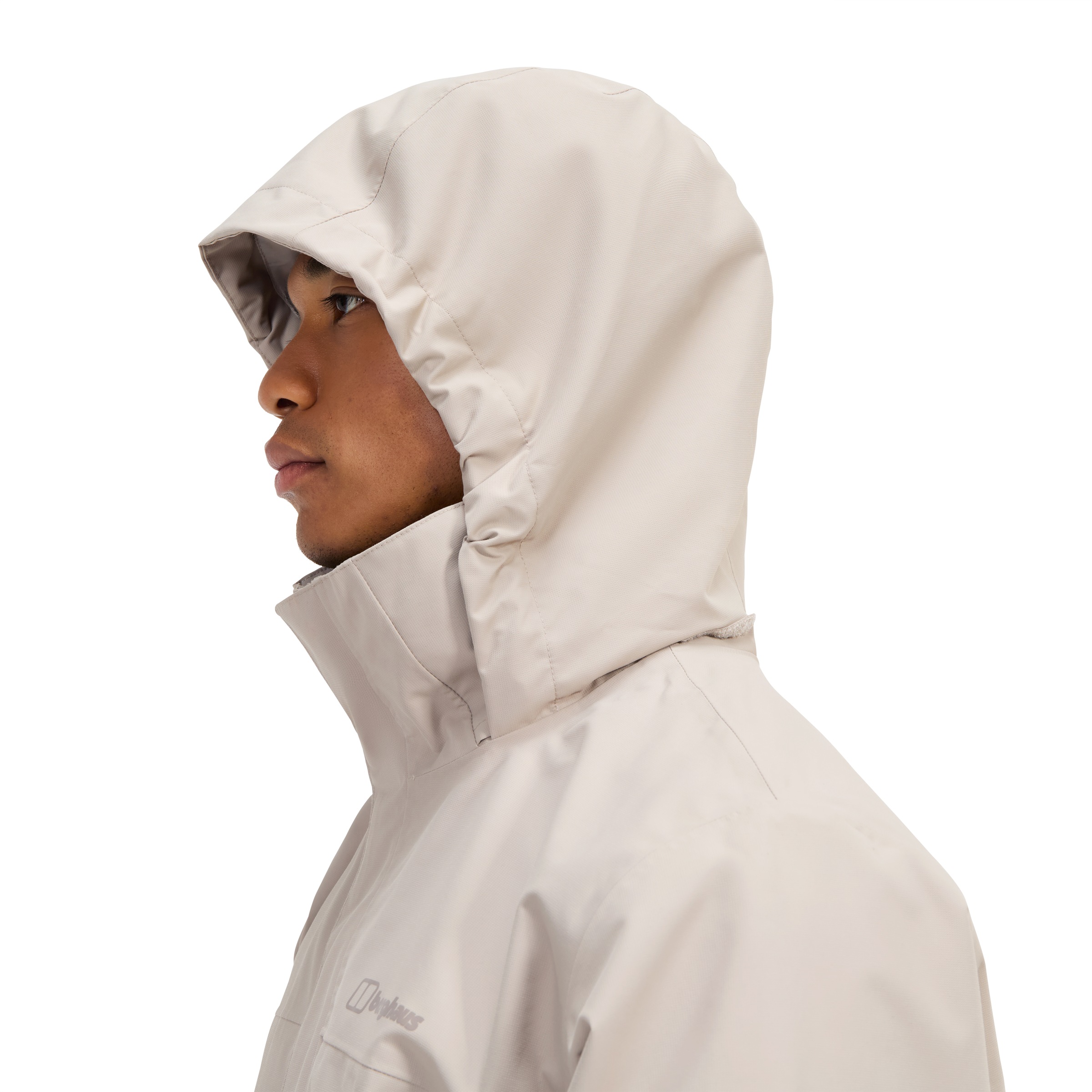 Thumbnail - Berghaus Softshelljacke "RG ALPHA 2.0 SHELL JKT AM" mit einrollbarer Kapuze, wasserdicht, atmungsaktiv