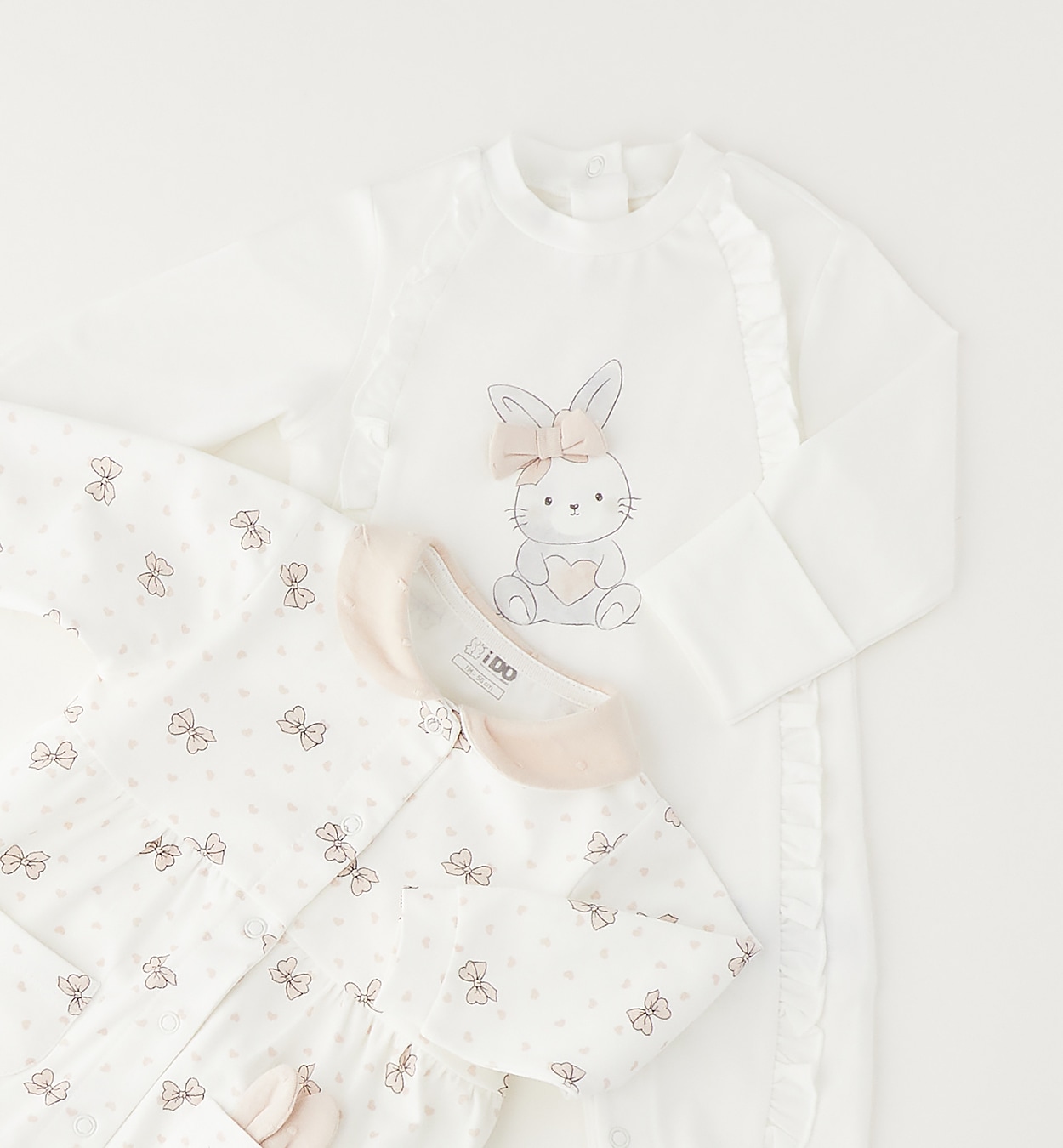 iDo Strampler "BABY GIRL ROMPERS"