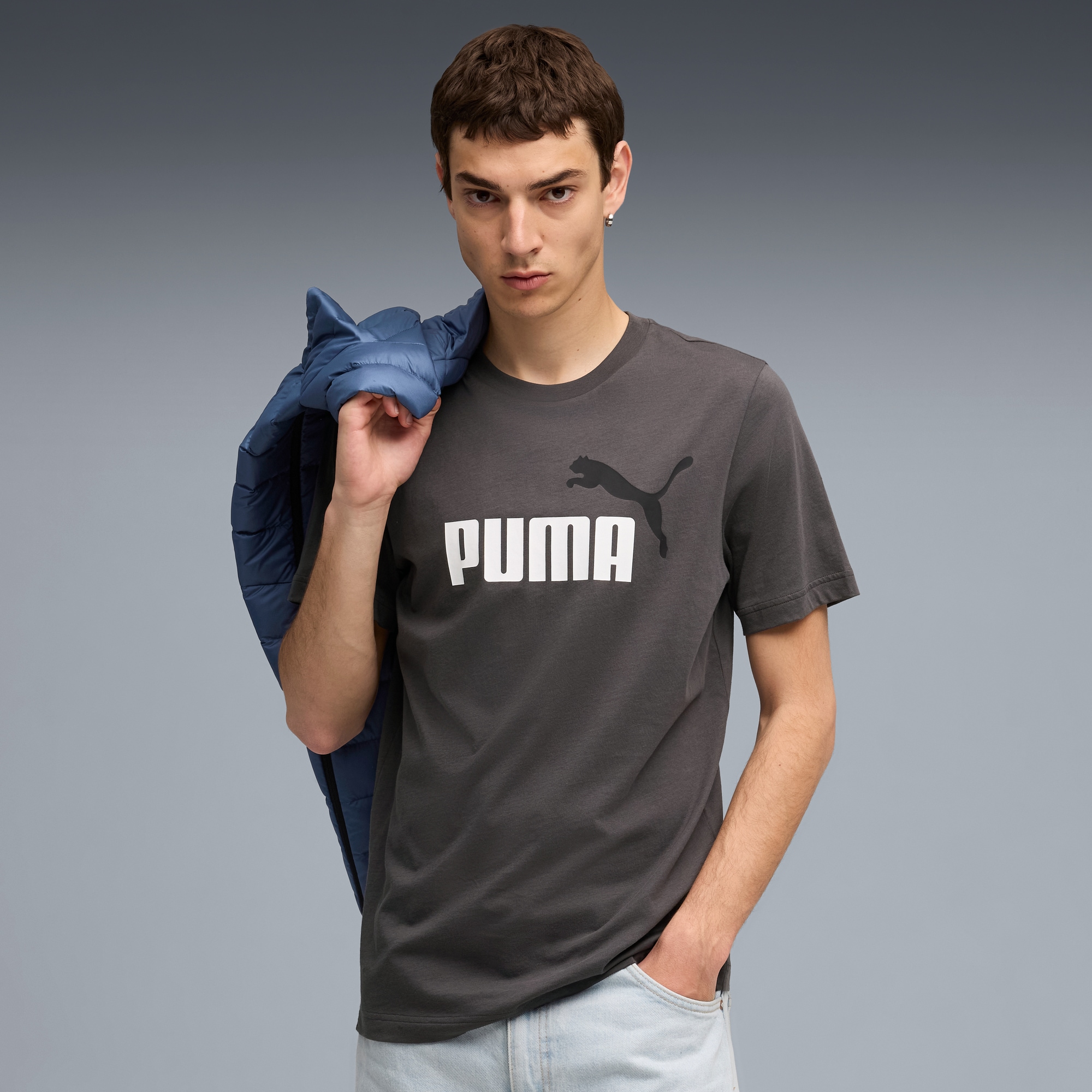 PUMA T-Shirt "GRAPHICS 2 COLOR NO. 1 LOGO TEE" Regular Fit, sportlicher Sti günstig online kaufen
