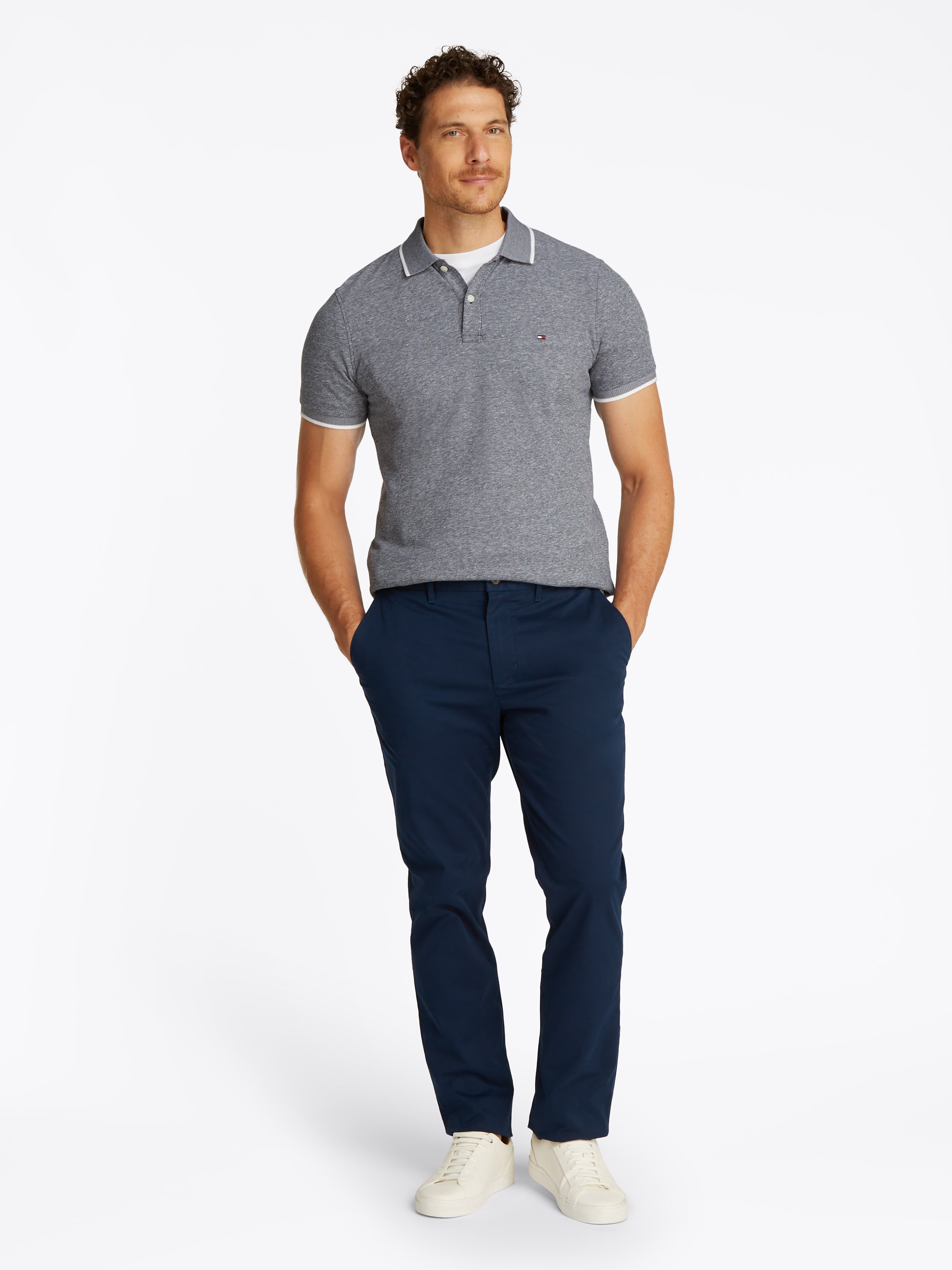 Tommy Hilfiger Poloshirt »LINEN PIQUE REG POLO«