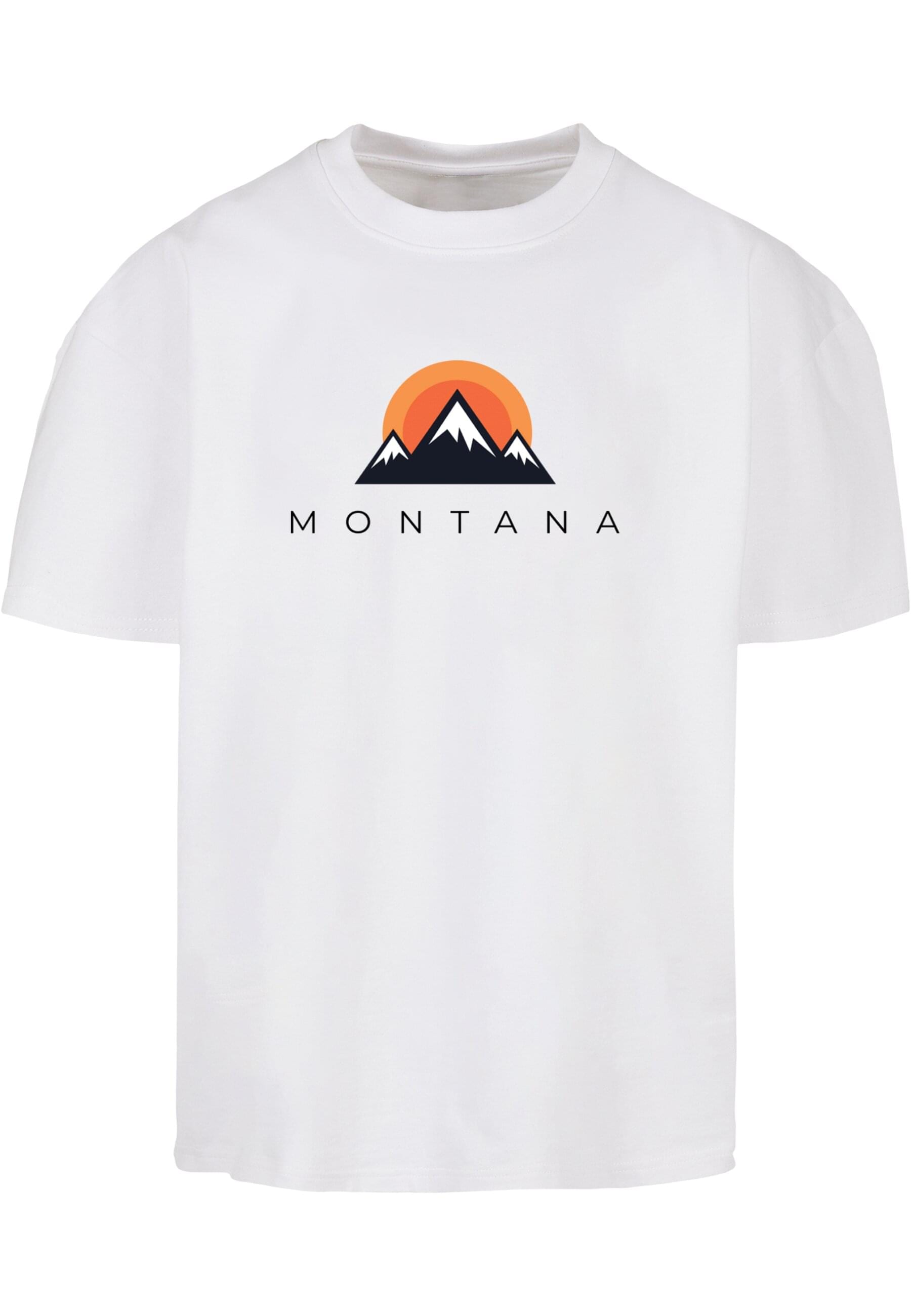 Merchcode T-Shirt »Merchcode Herren Montana Ultra Heavy Cotton Box T-Shirt«, (1 tlg.)