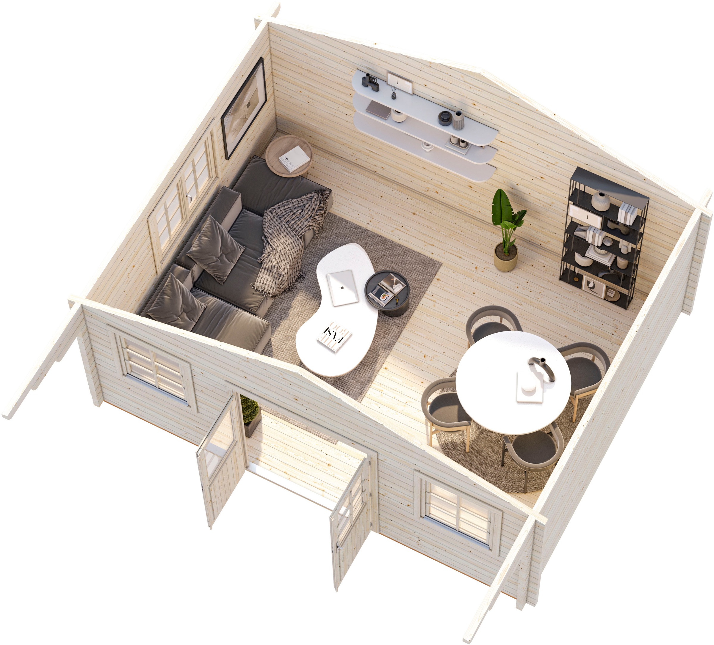 Palmako Gartenhaus »Helena« verschiedene Farben