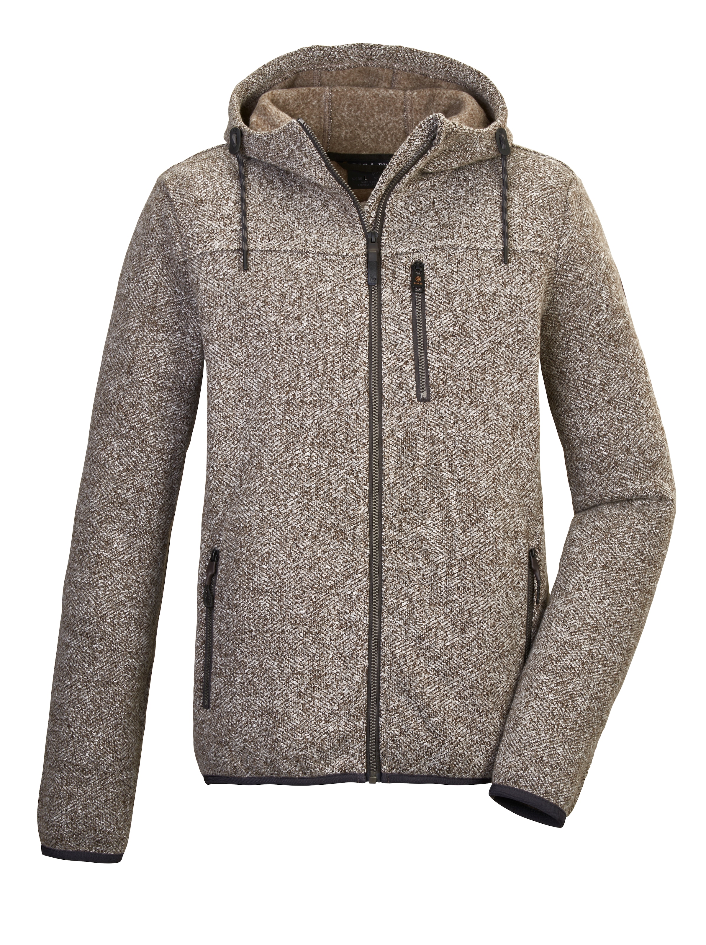G.I.G.A. DX by killtec Strickfleecejacke »GW 54 MN KNTFLC JCKT«, mit Kapuze