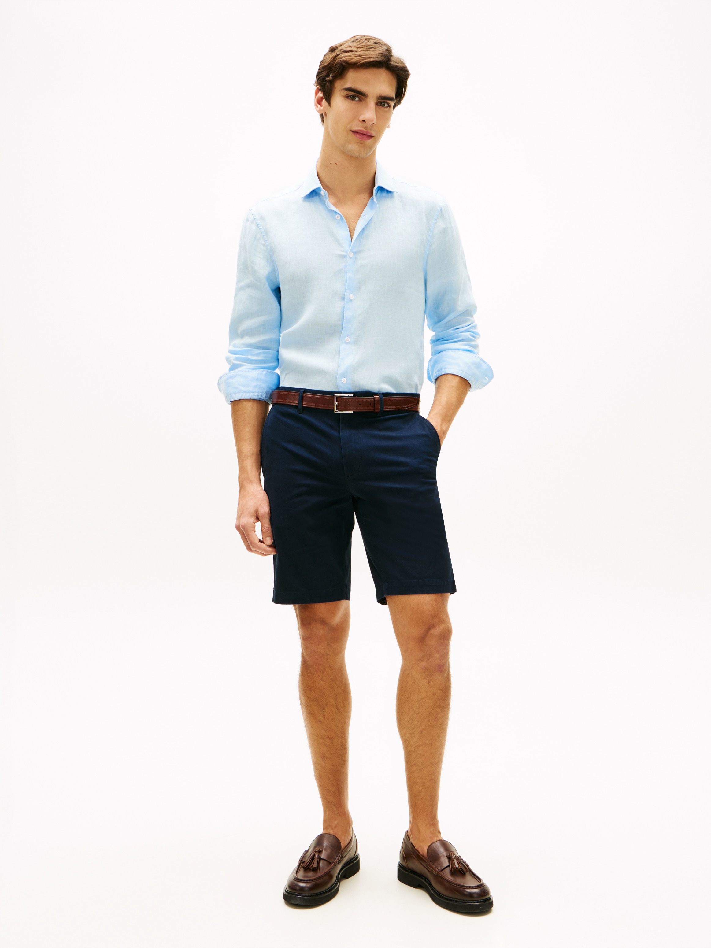 Tommy Hilfiger Chinoshorts »DENTON«  gerade Form, schlichtes Design