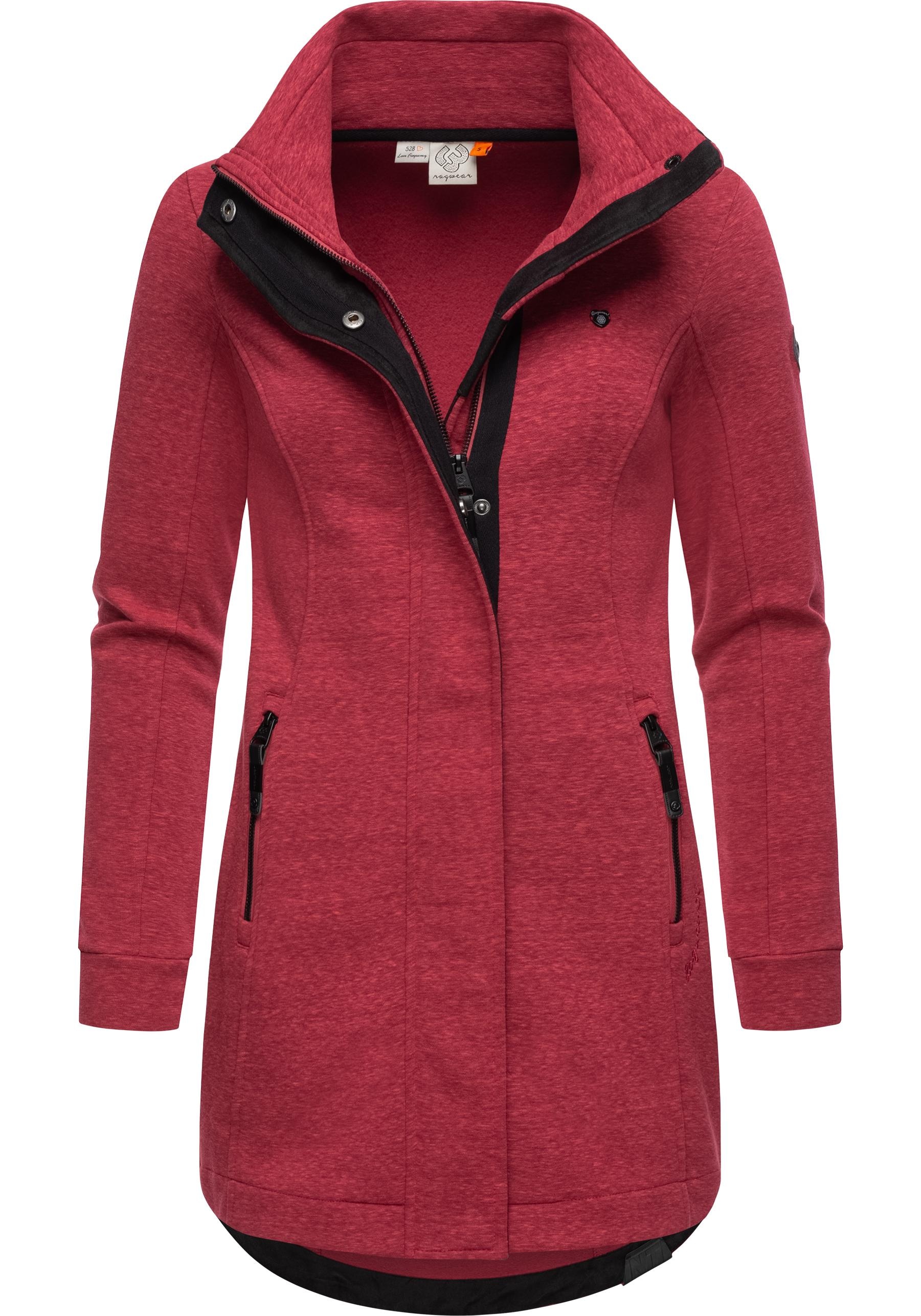 Sweatjacke »Letrice«, Sportliche Zip-Jacke mit hohem Kragen