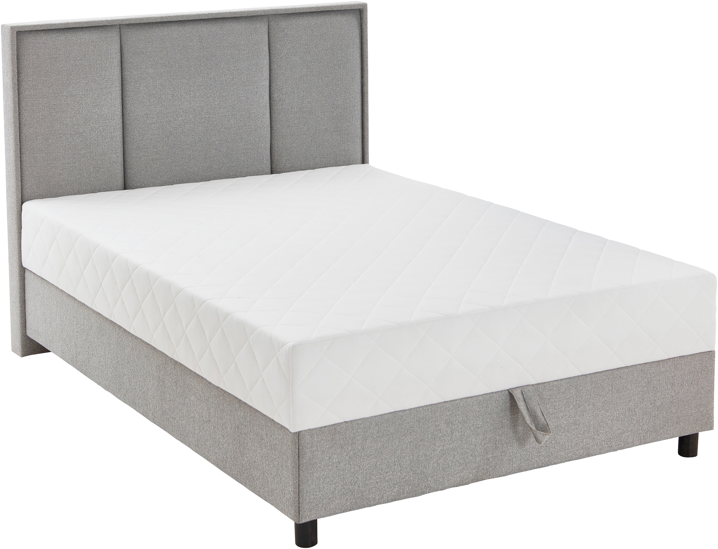 ATLANTIC home collection Boxbett "ARLA" mit Taschen-Federkernmatratze und Bettkasten
