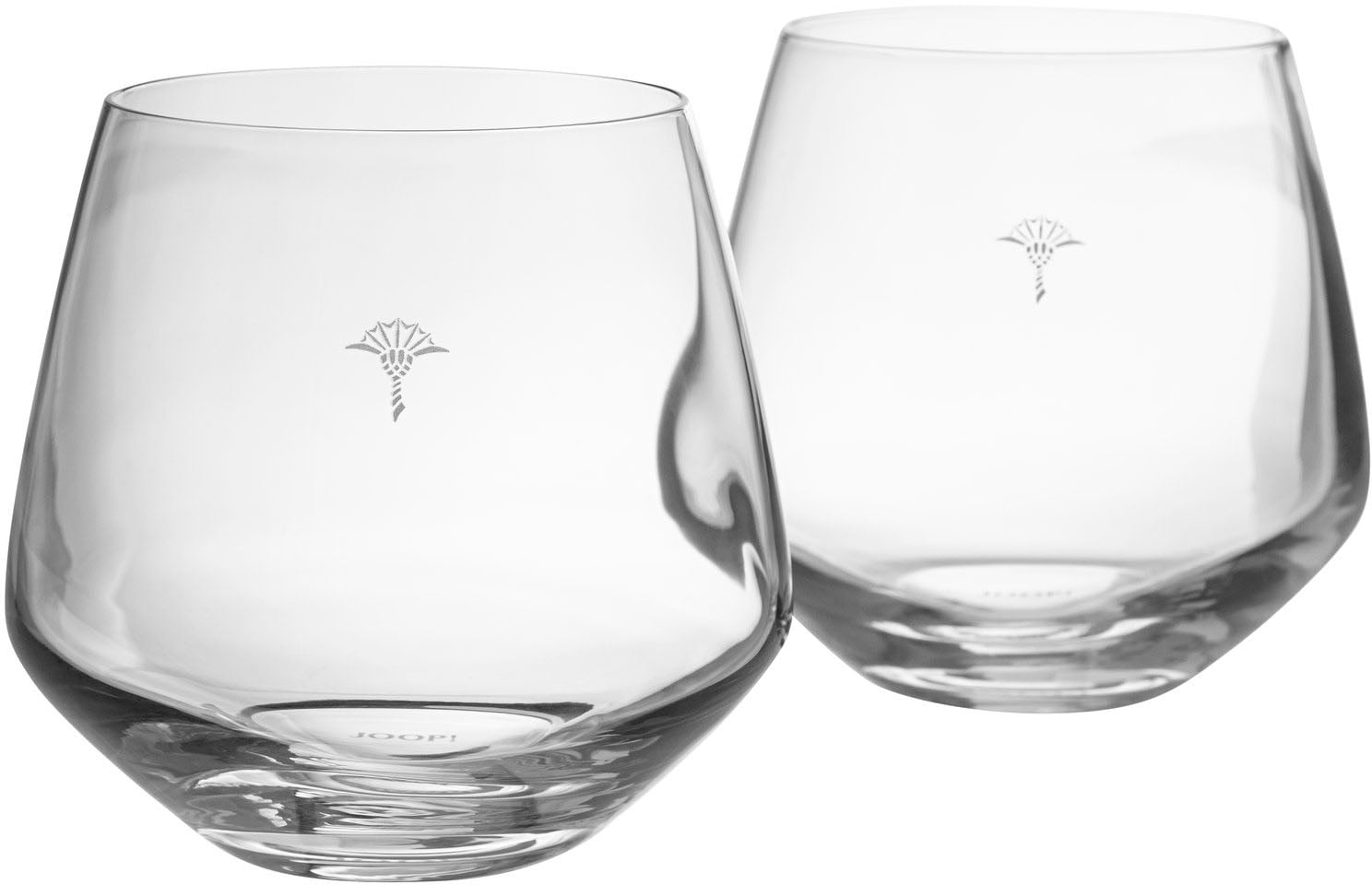 Joop! Tumbler-Glas »JOOP! SINGLE CORNFLOWER«, (Set, 2 tlg.), mit einzelner  Kornblume als Dekor, 2-teilig, Made in Europe bestellen | BAUR