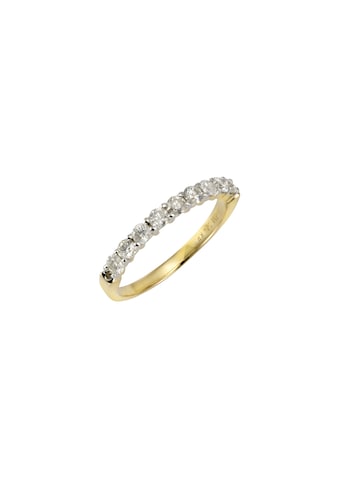 Fingerring »585 Gold 9 Brillanten=0,52ct.«