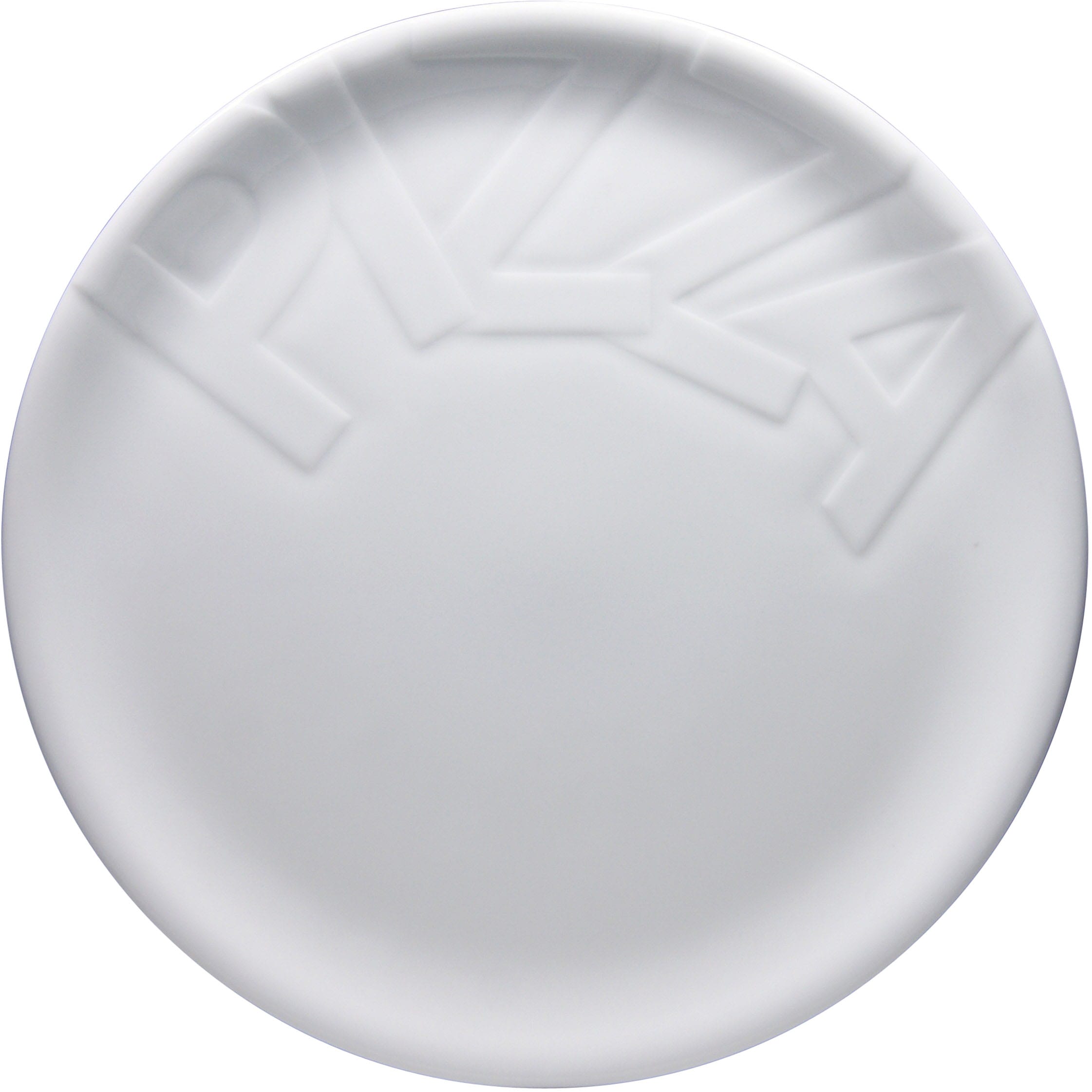 CREATABLE Pizzateller "Essteller", 32cm, weiß, Speiseteller, Teller Set für 4 Personen, weiß, Porzellan