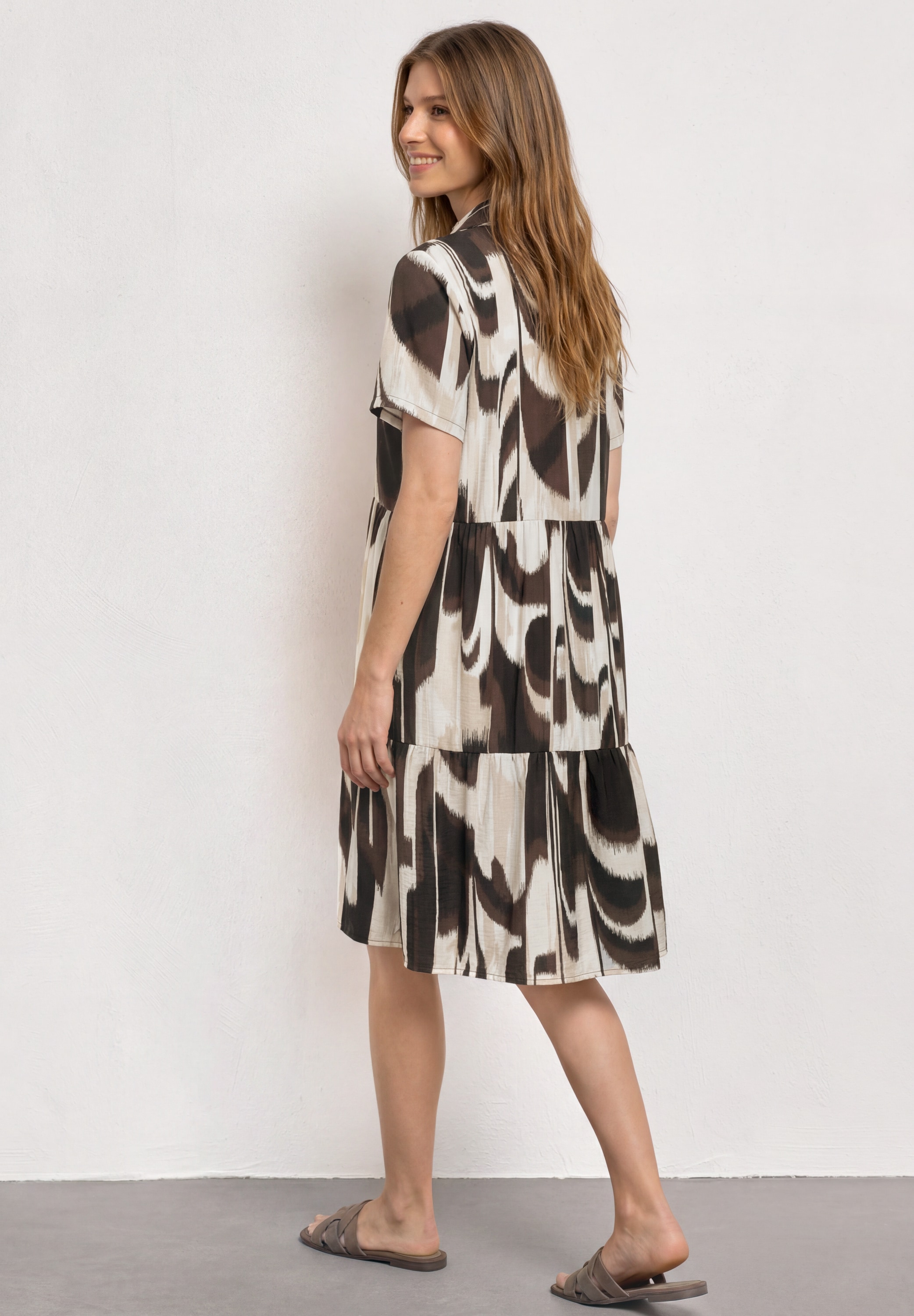 STREET ONE Blusenkleid Ohne Taschen im Hemdblusen-Style