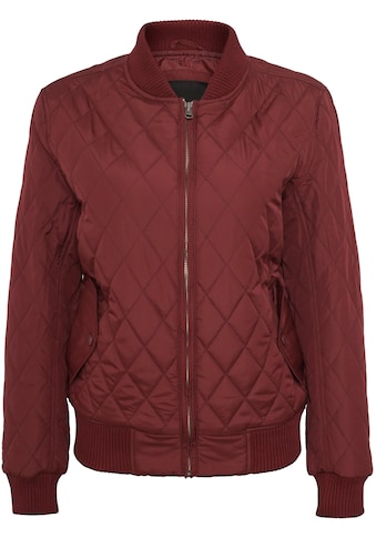 Outdoorjacke »Damen Ladies Diamond Quilt Nylon Jacket«, (1 St.), ohne Kapuze