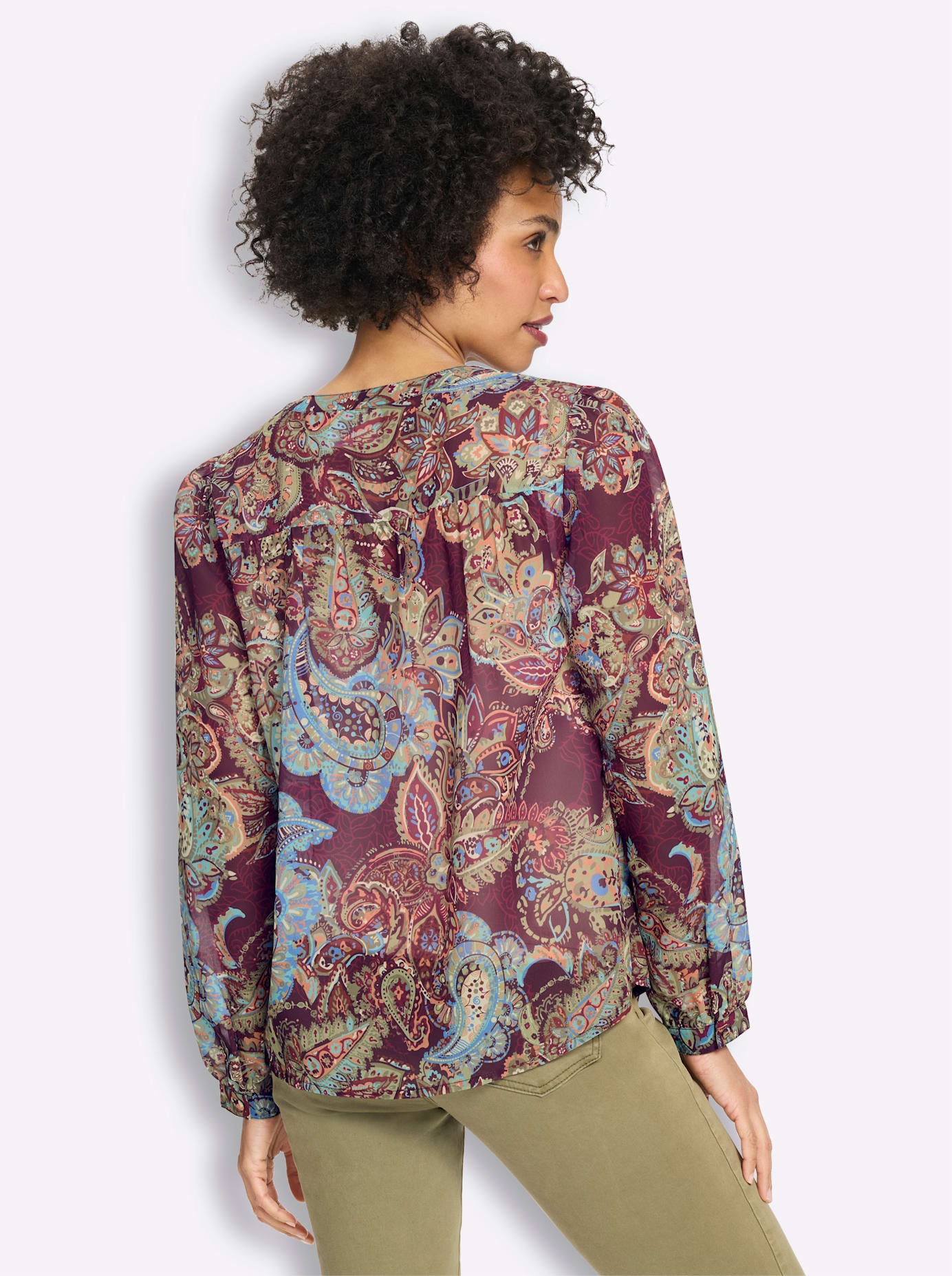heine Druckbluse