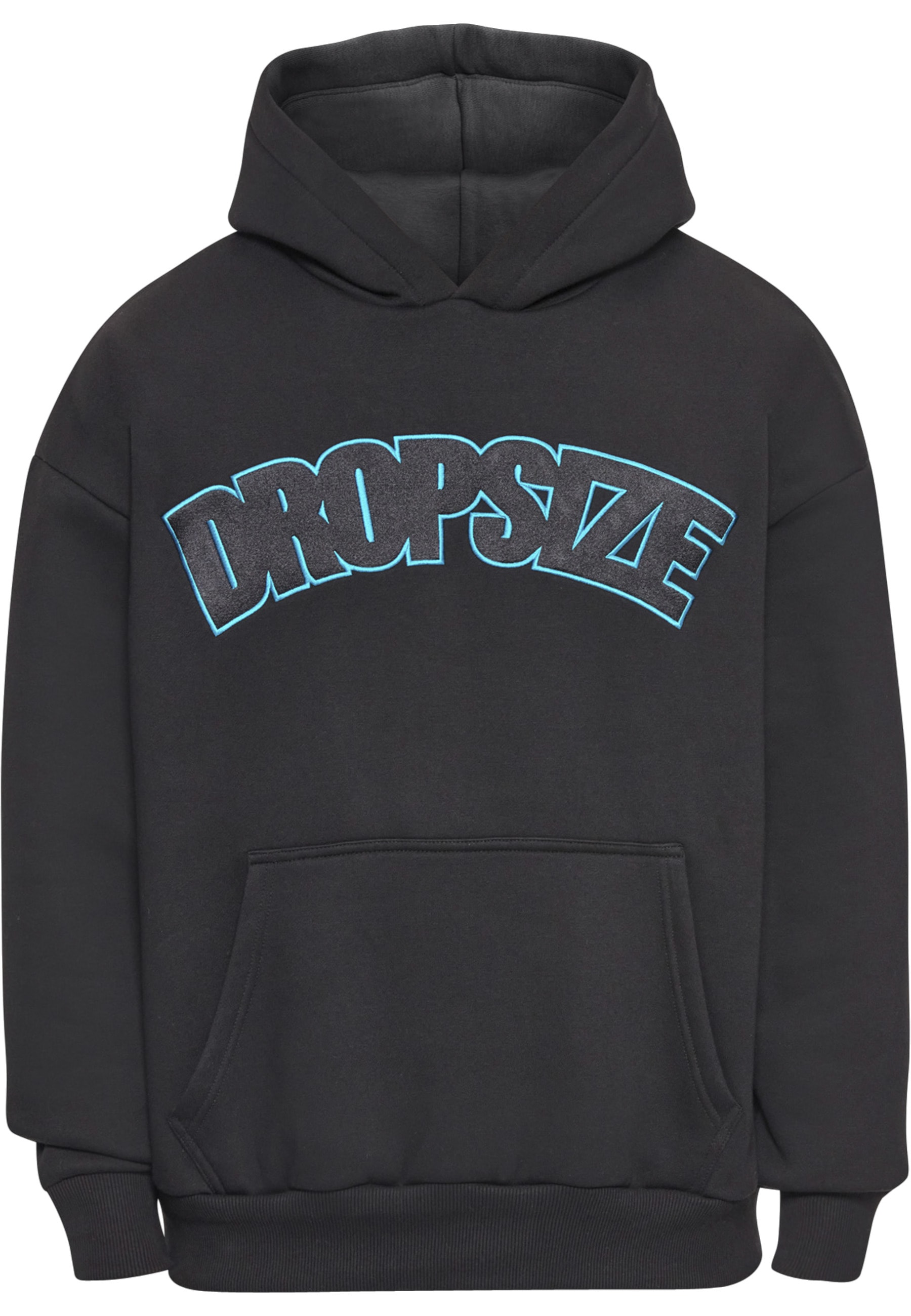 Dropsize Kapuzensweatshirt "Dropsize Herren Dropsize Heavy Overisze Outline Embo Hoodie", 1 Stk.
