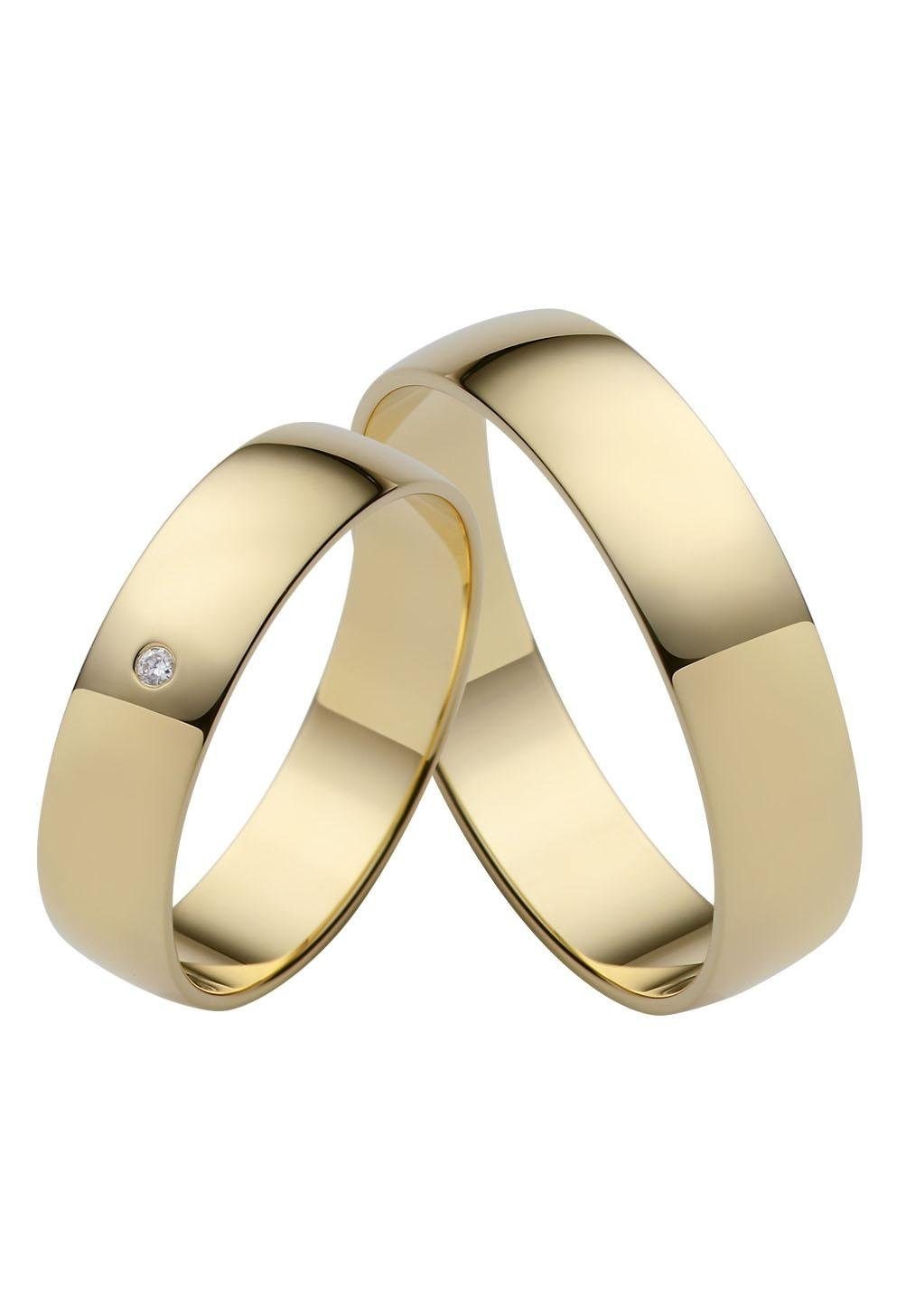 Firetti Trauring »Schmuck Geschenk Gold Hochzeit Ehering Trauring 