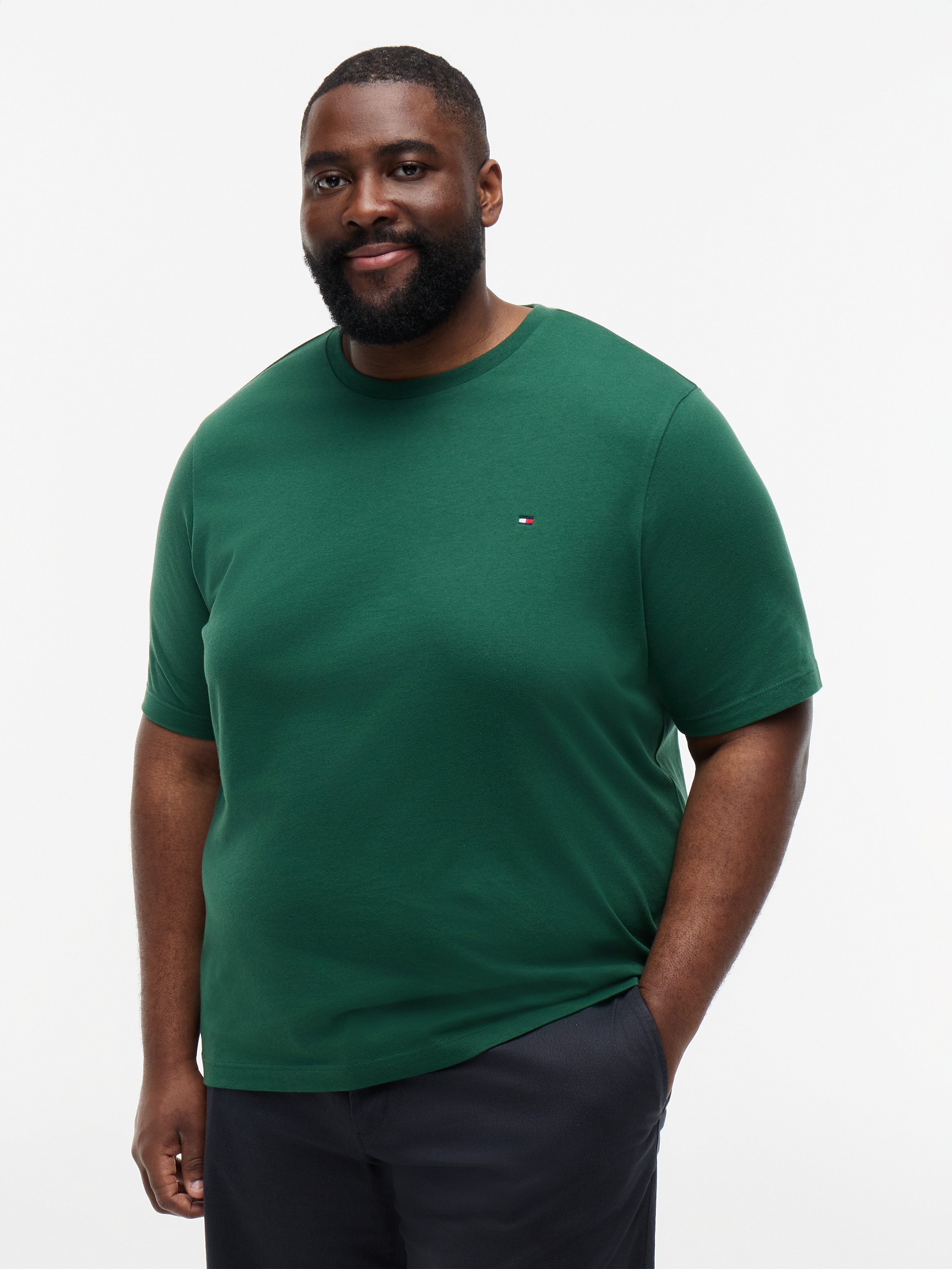 Tommy Hilfiger Big & Tall T-Shirt "BT-ESS SEASONAL REGULAR SOLID" Große Größen