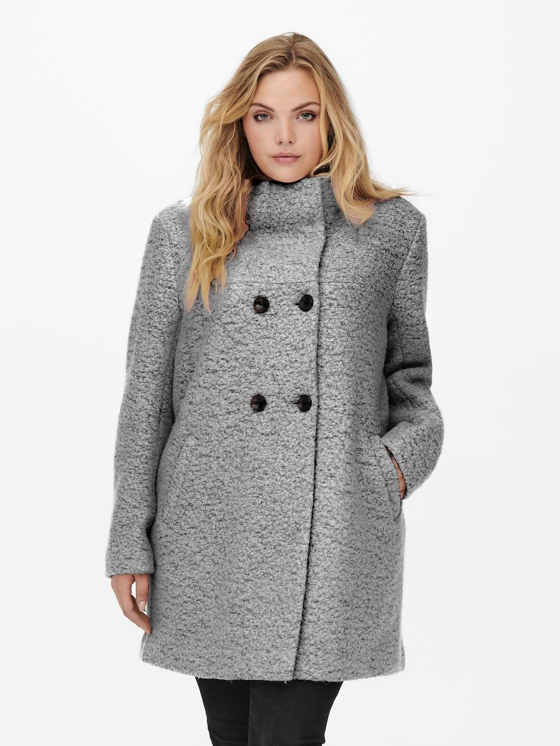 ONLY CARMAKOMA Kurzmantel "CARNEWSOPHIA WOOL COAT OTW" günstig online kaufen