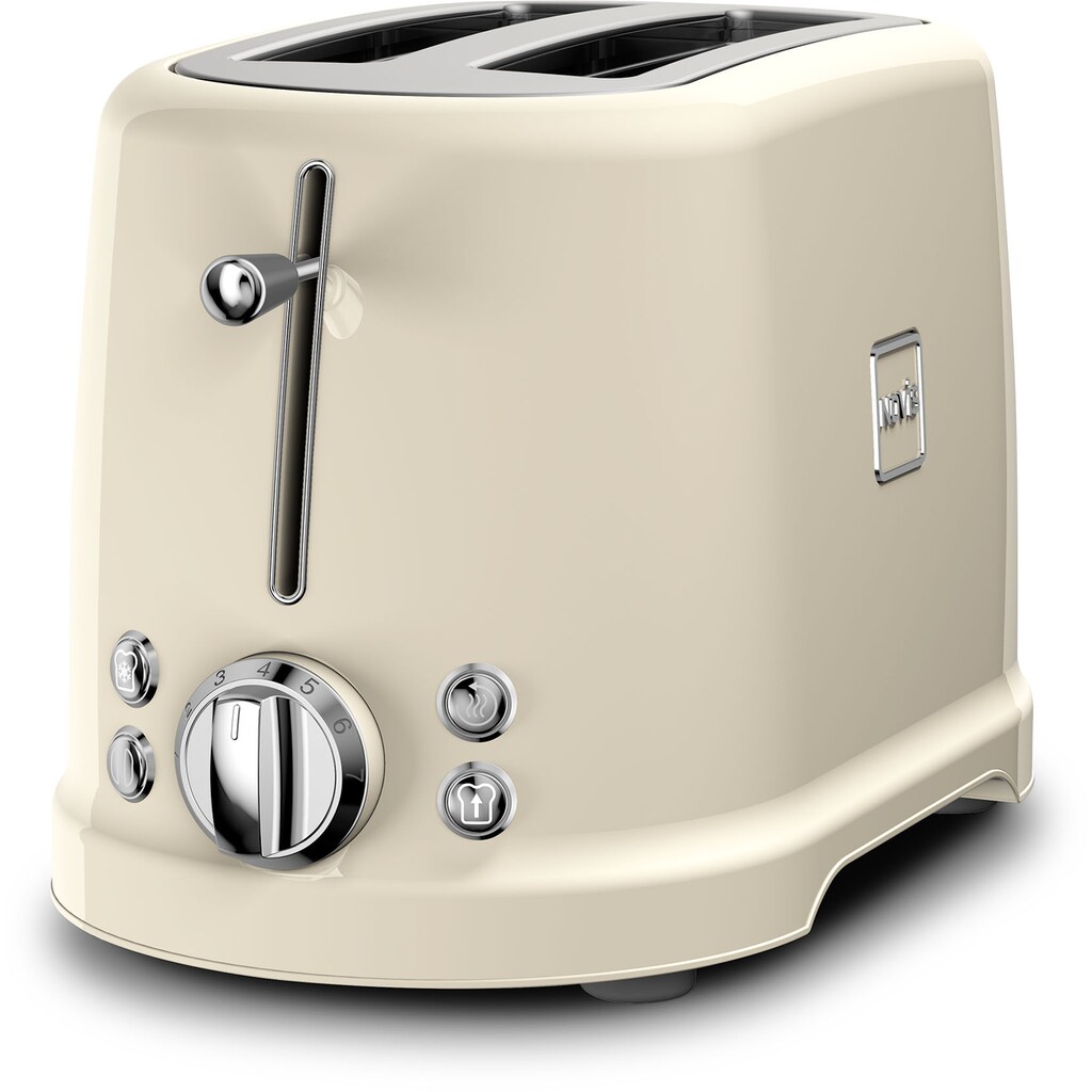 NOVIS Toaster »6116.09.20 Iconic Line - T4 creme«, 2 lange Schlitze, 1600 W