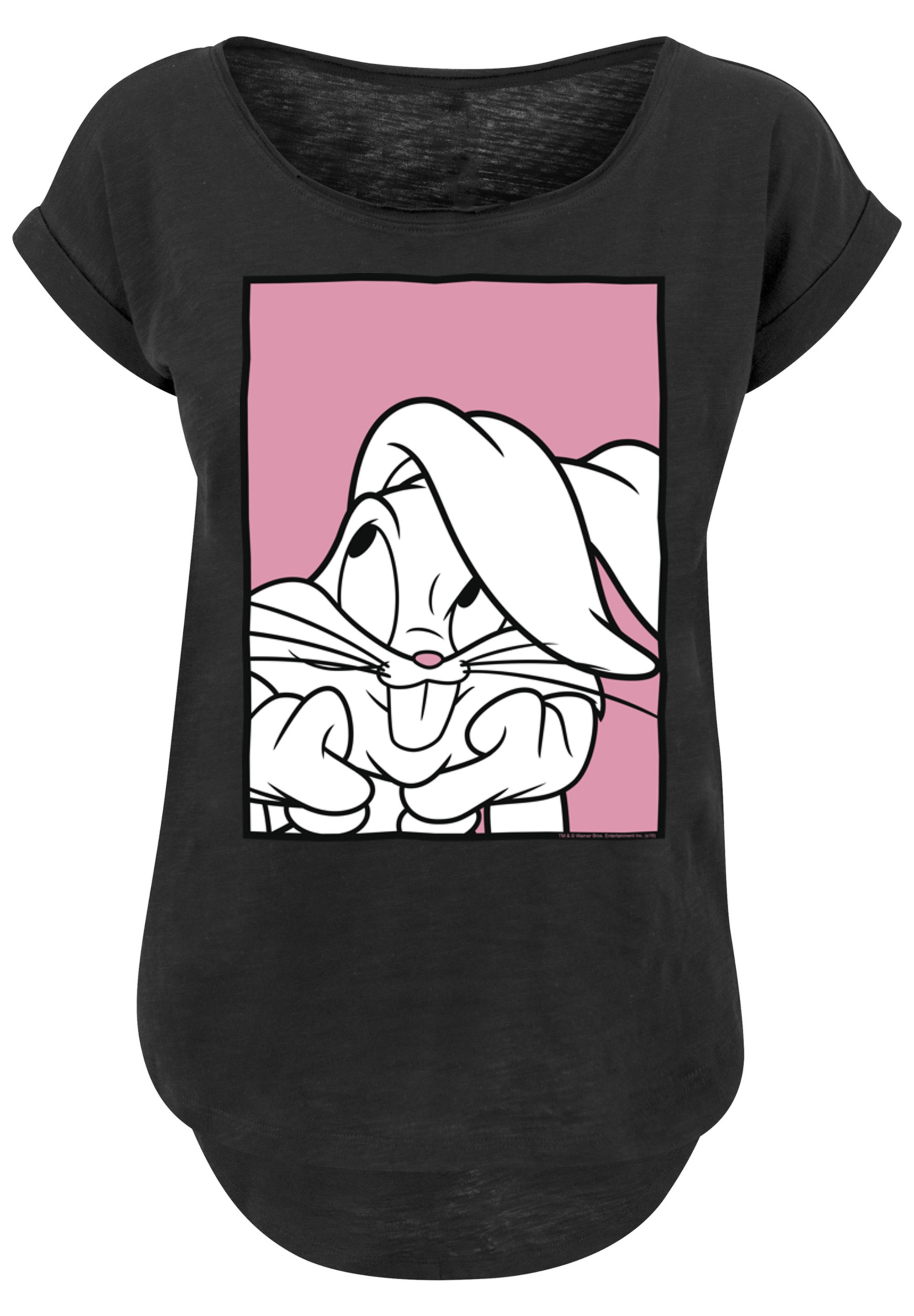 F4NT4STIC T-Shirt »Looney Tunes Bugs Bunny Adore«, Print