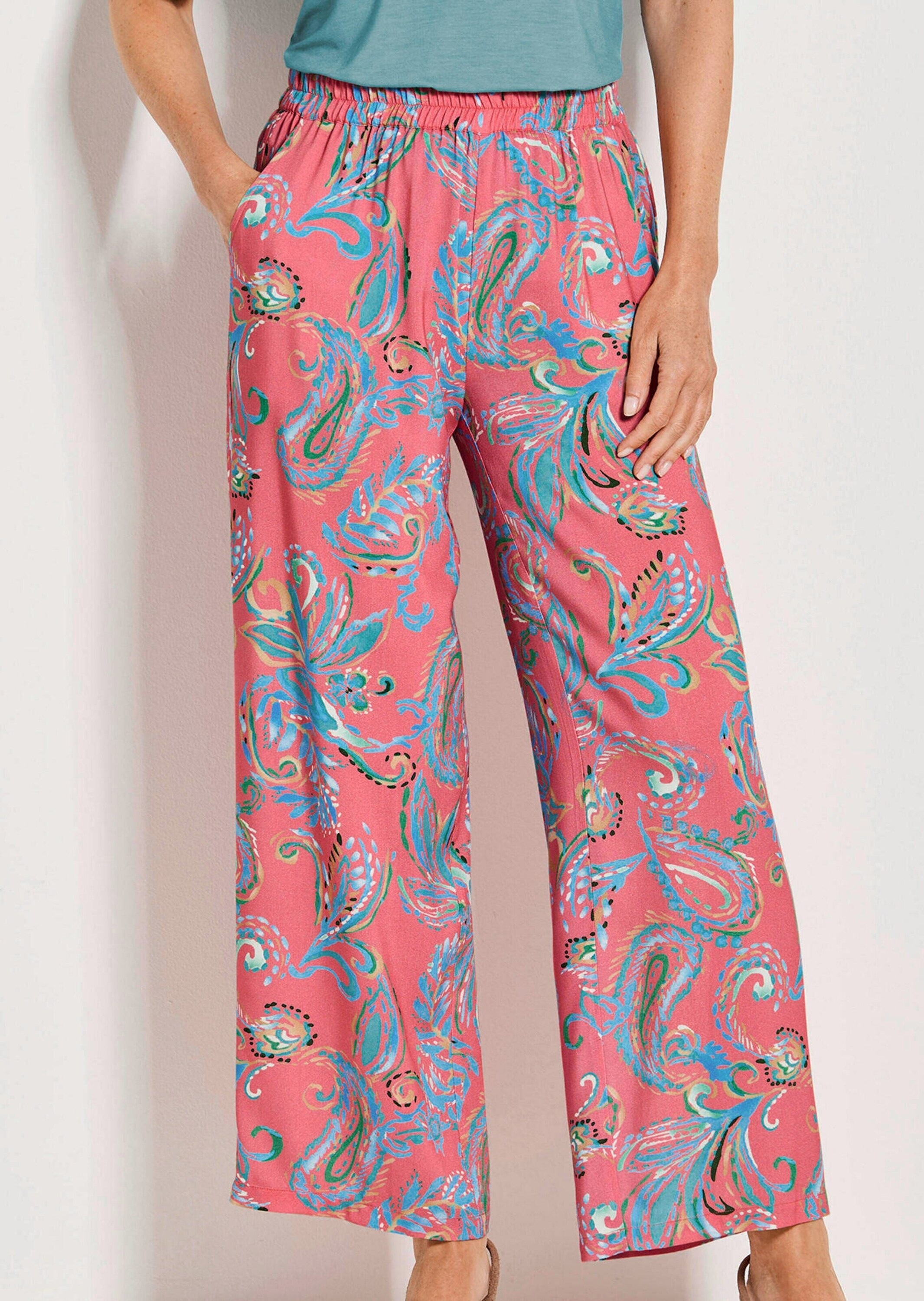 GOLDNER Schlupfhose »Hose VERA aus reiner Viskose«