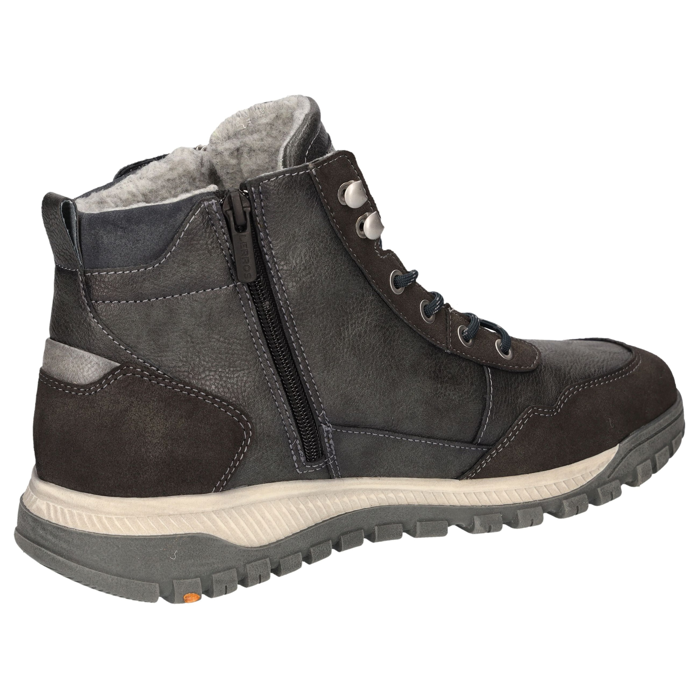 LERROS Winterboots  Schnürboots, Outdoorboots mit Ziereißverschluss außen