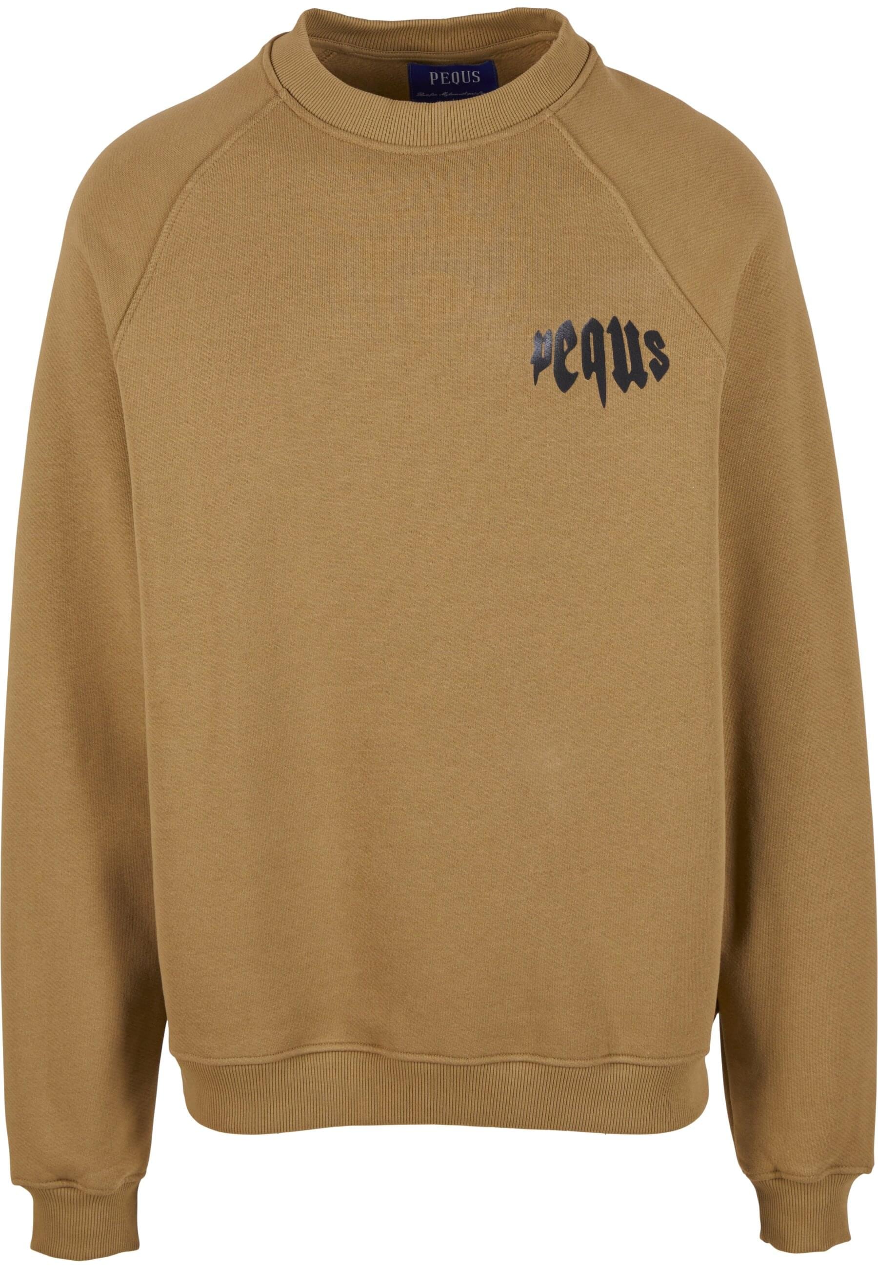 PEQUS Rundhalspullover "PEQUS PEQUS Mythic Chest Logo Sweater", 1 Stk. günstig online kaufen