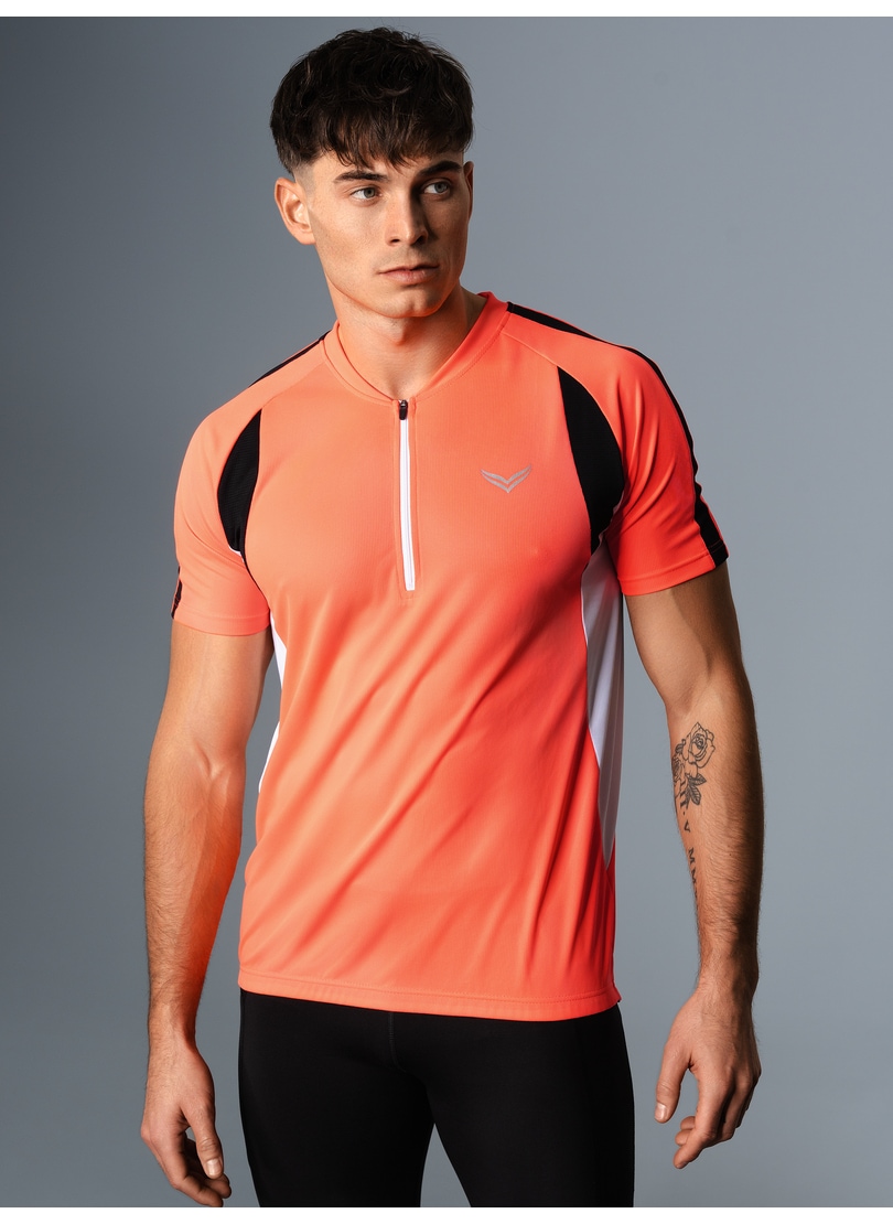 Trigema T-Shirt »TRIGEMA Fahrradtrikot aus atmungsaktivem COOLMAX®-Material«, (1 tlg.)