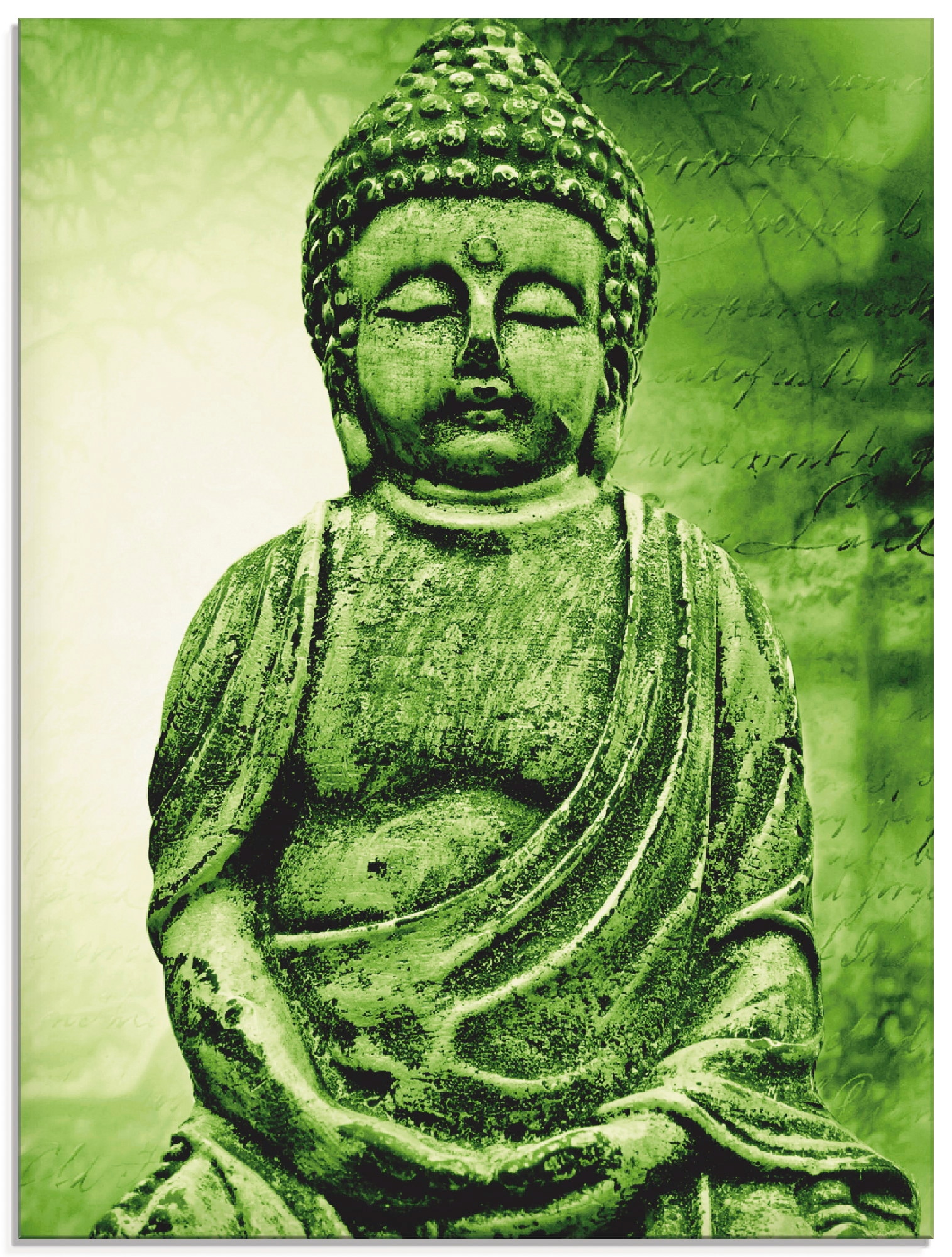 Glasbild »Buddha«, Religion, (1 St.), in verschiedenen Größen