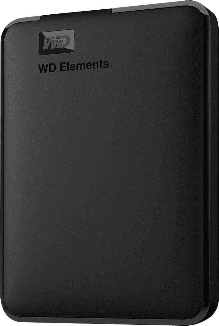WD HDD-Festplatte "Elements Portable", 5 TB, schwarz, Festplatten