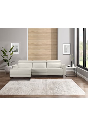 PLACES OF STYLE Ecksofa »Lund 261 cm su Recamiere in E...