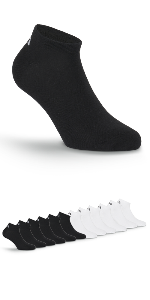 Fila Kurzsocken "UNISEX INVISIBLE PLAIN SOCKS" 12 Stk. tlg. günstig online kaufen