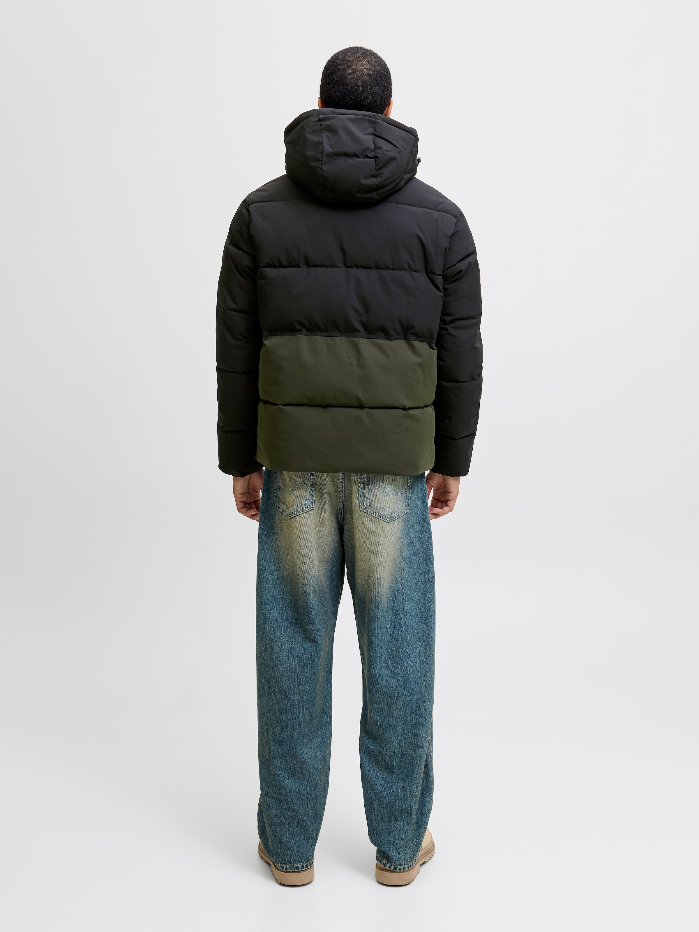 Jack & Jones Steppjacke »JJEOWEN PUFFER SN«, mit Kapuze
