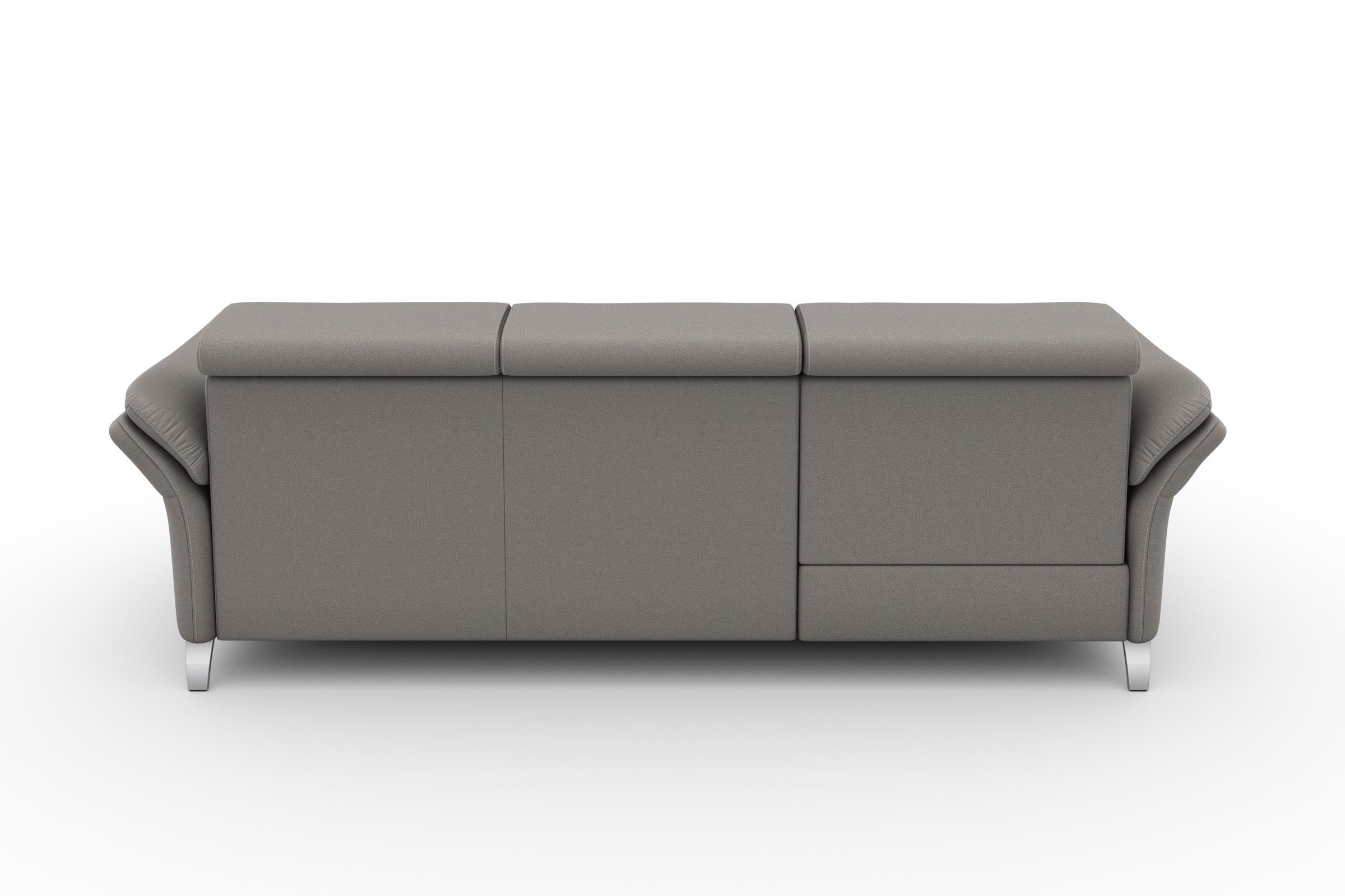 sit&more Ecksofa »Vincenzo L-Form«, inklusive Kopfteilverstellung, wahlweise mit Bettfunktion, Bettkasten