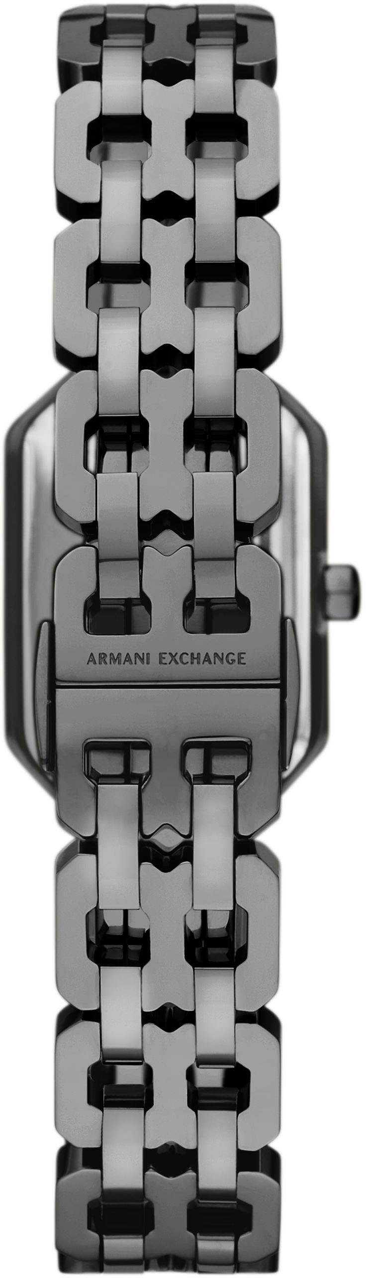 ARMANI EXCHANGE Quarzuhr, Armbanduhr, Damenuhr, Edelstahlarmband, analog