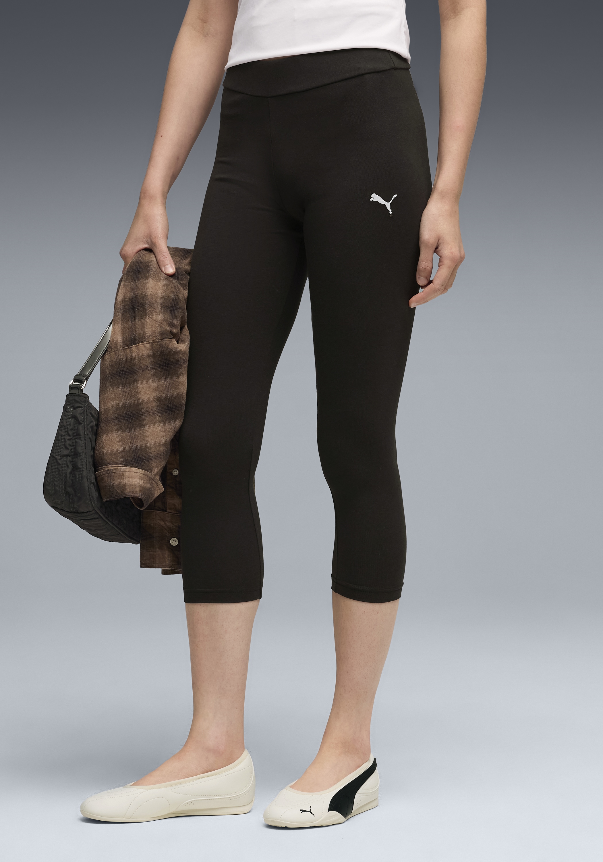 PUMA Leggings "ESS CAPRI LEGGINGS" sportlicher Stil, für Sportmode und Fitn günstig online kaufen