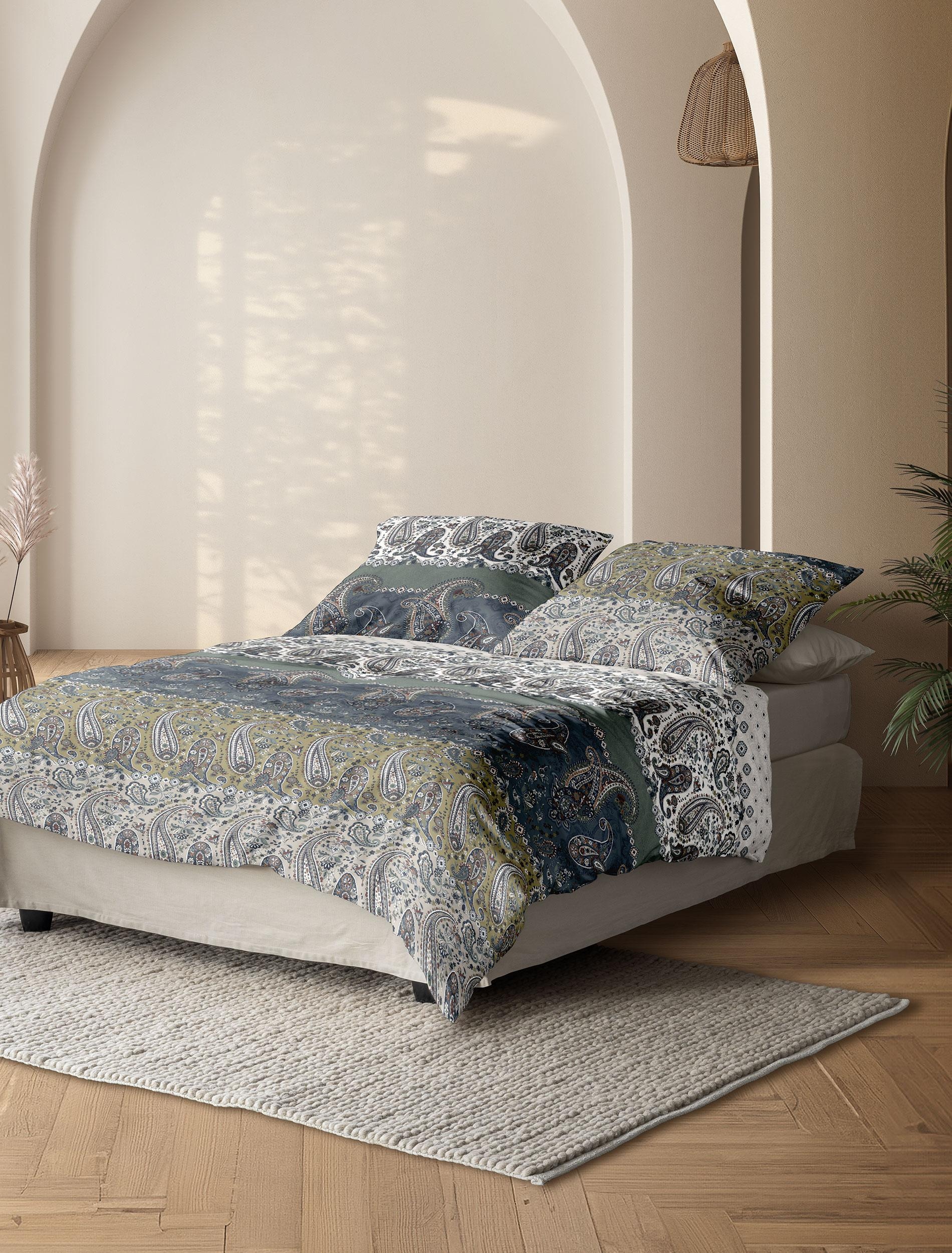 Irisette Bettwäsche "Wave 8507" 2 Stk. tlg. anschmiegsam und atmungsaktiv günstig online kaufen