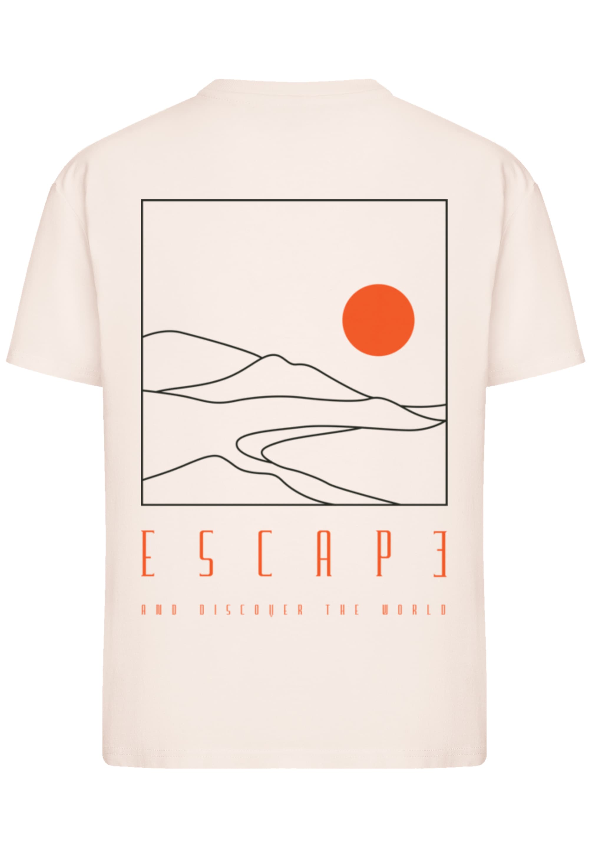 F4NT4STIC T-Shirt »Escape Discover the World Landscape«, Discover the World