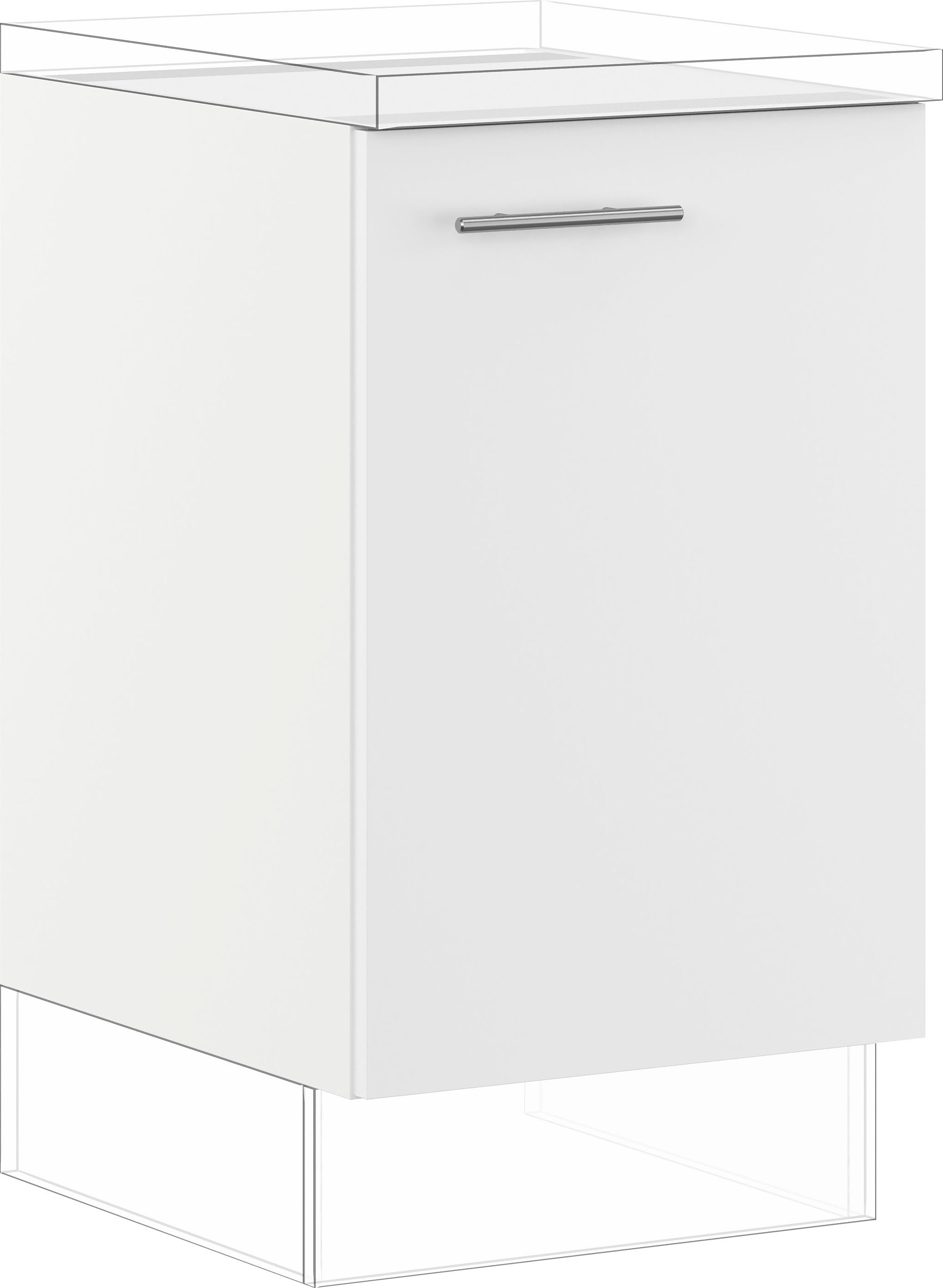 IMPULS KÜCHEN Unterschrank weiß - B/H/...