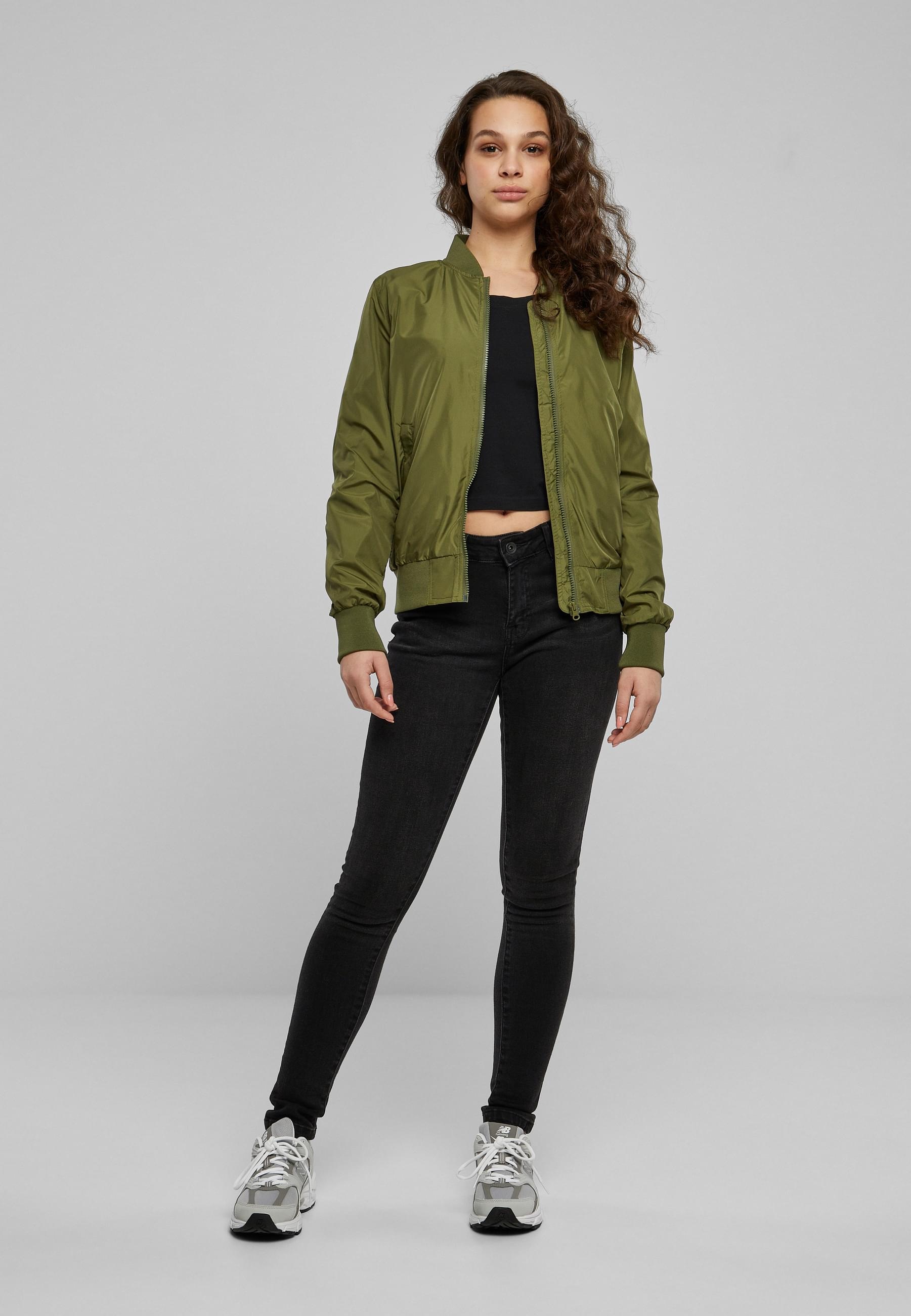 URBAN CLASSICS Allwetterjacke »Urban Classics Damen Ladies Light Bomber Jacket«, (1 St.), ohne Kapuze