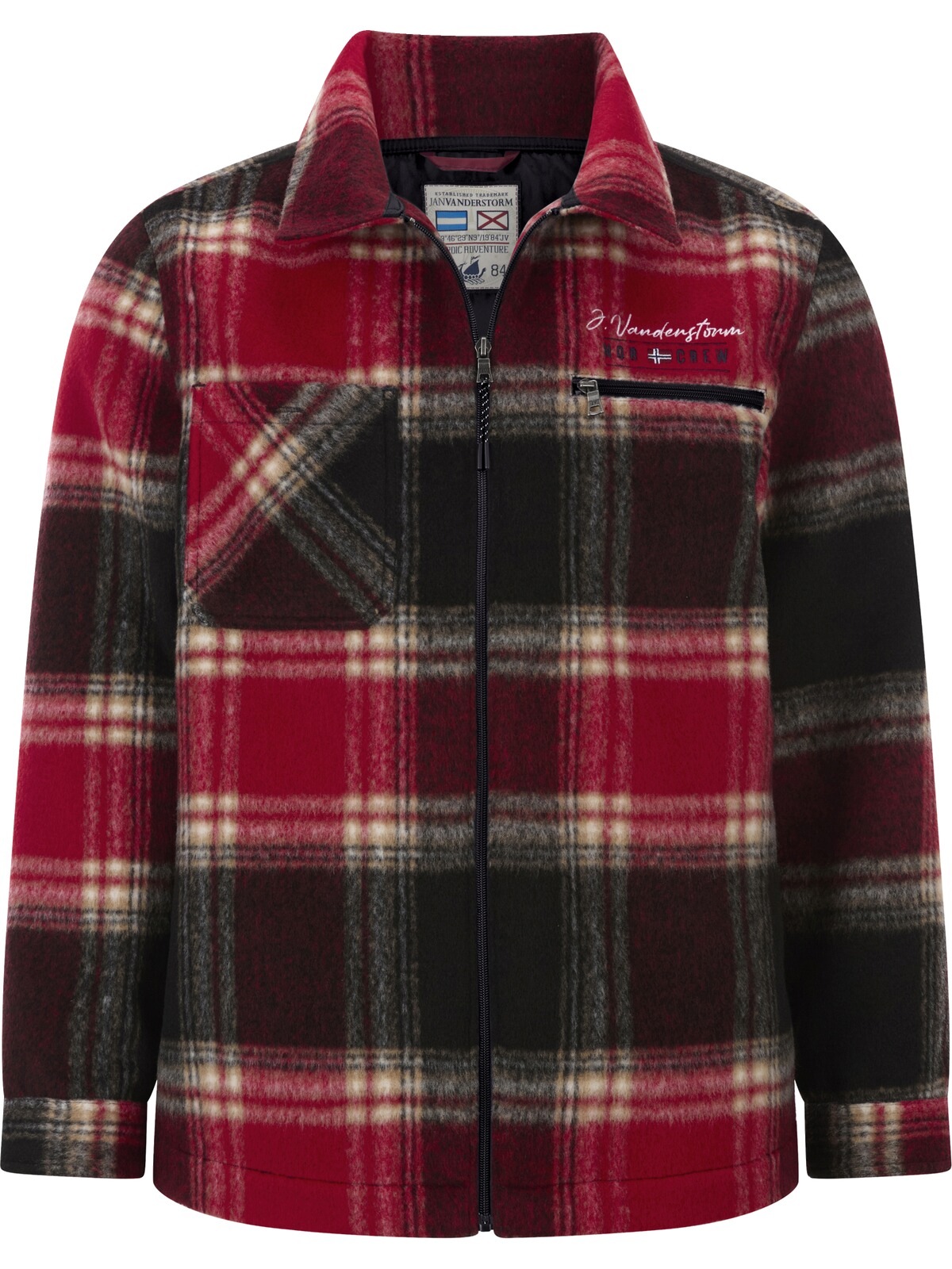 Jan Vanderstorm Fleecejacke "Jacke FINNLEIV" günstig online kaufen